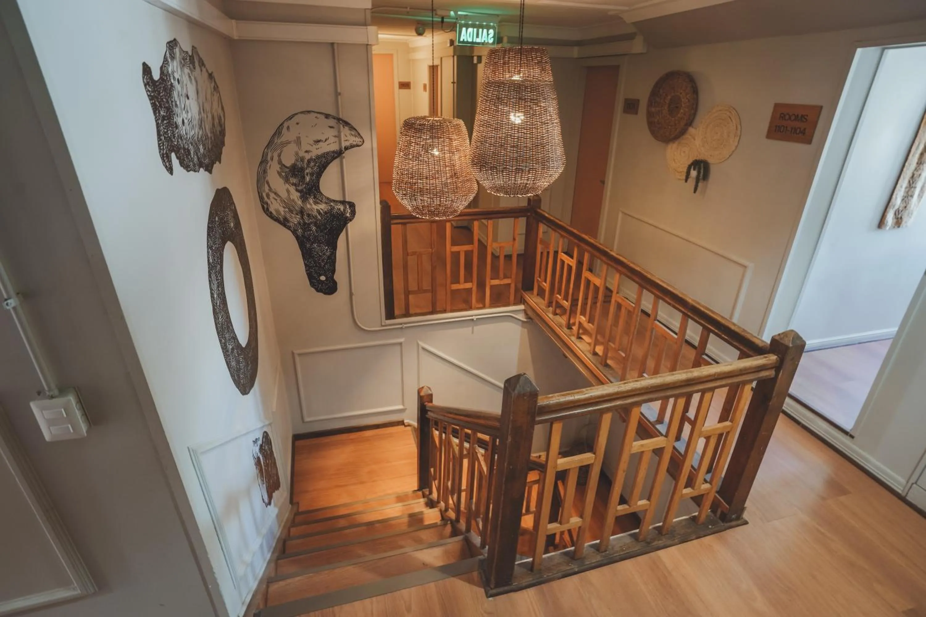 Area and facilities in Selina Plaza Pucón