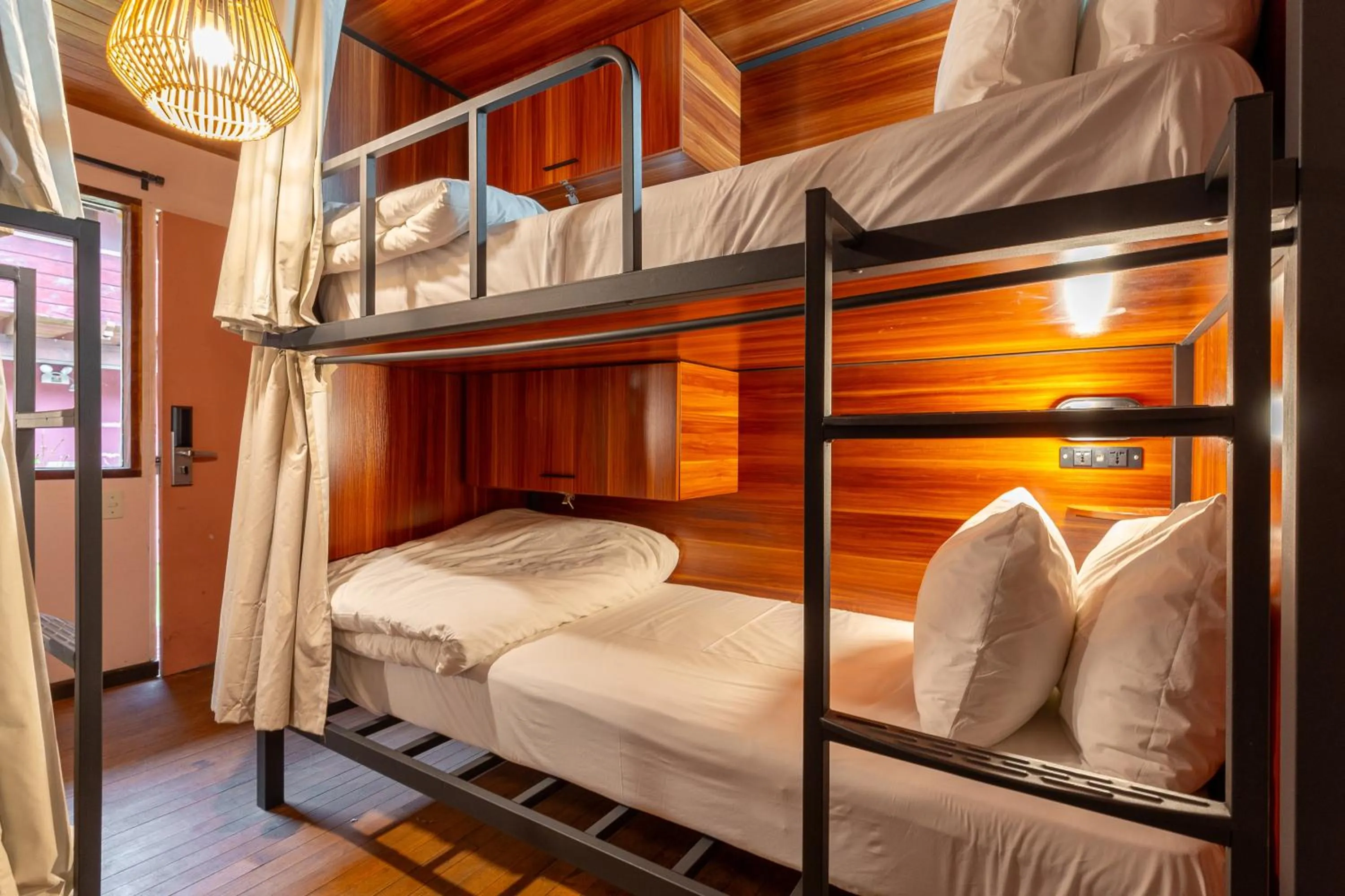 Bed in Selina Plaza Pucón