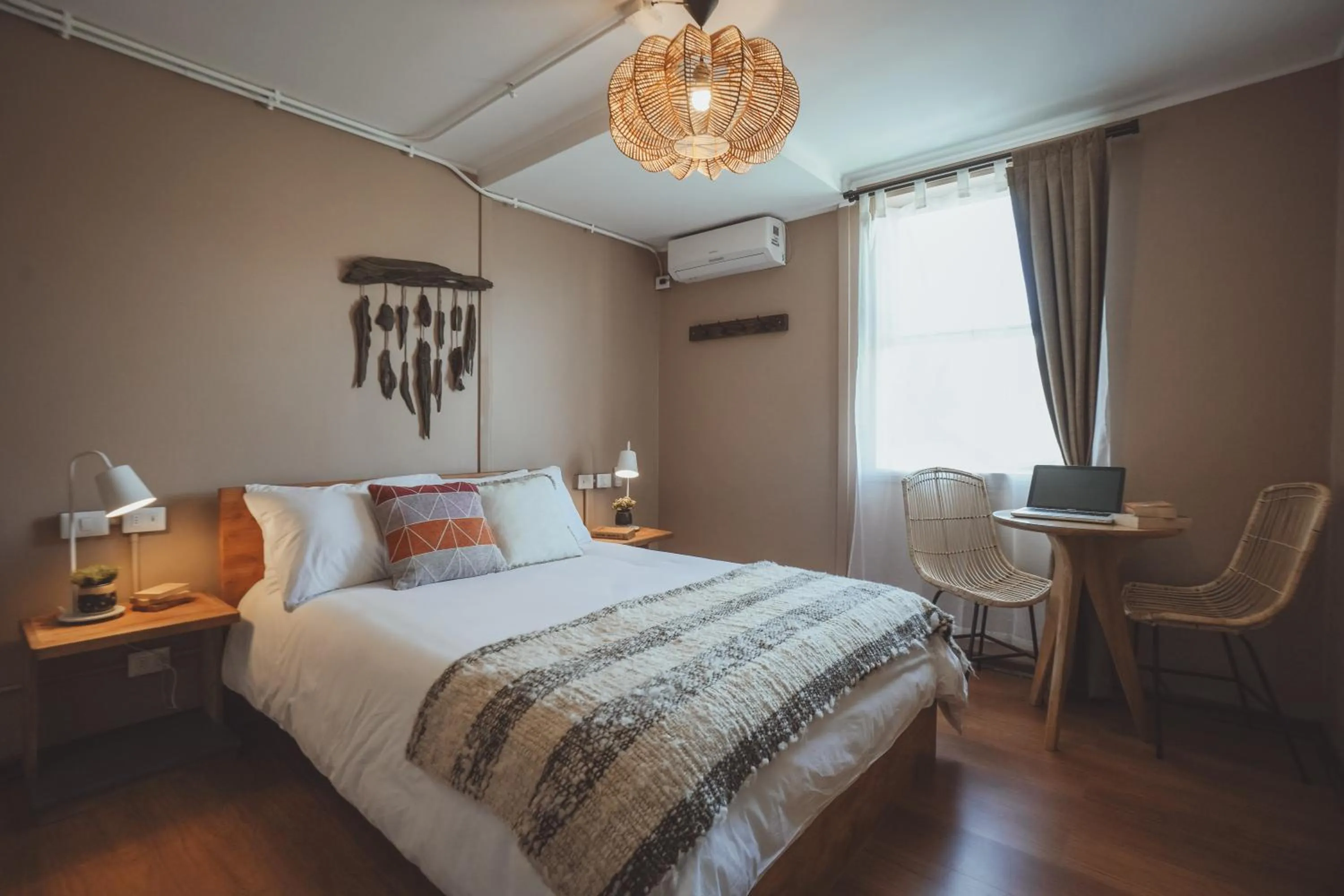 Seating area in Selina Plaza Pucón