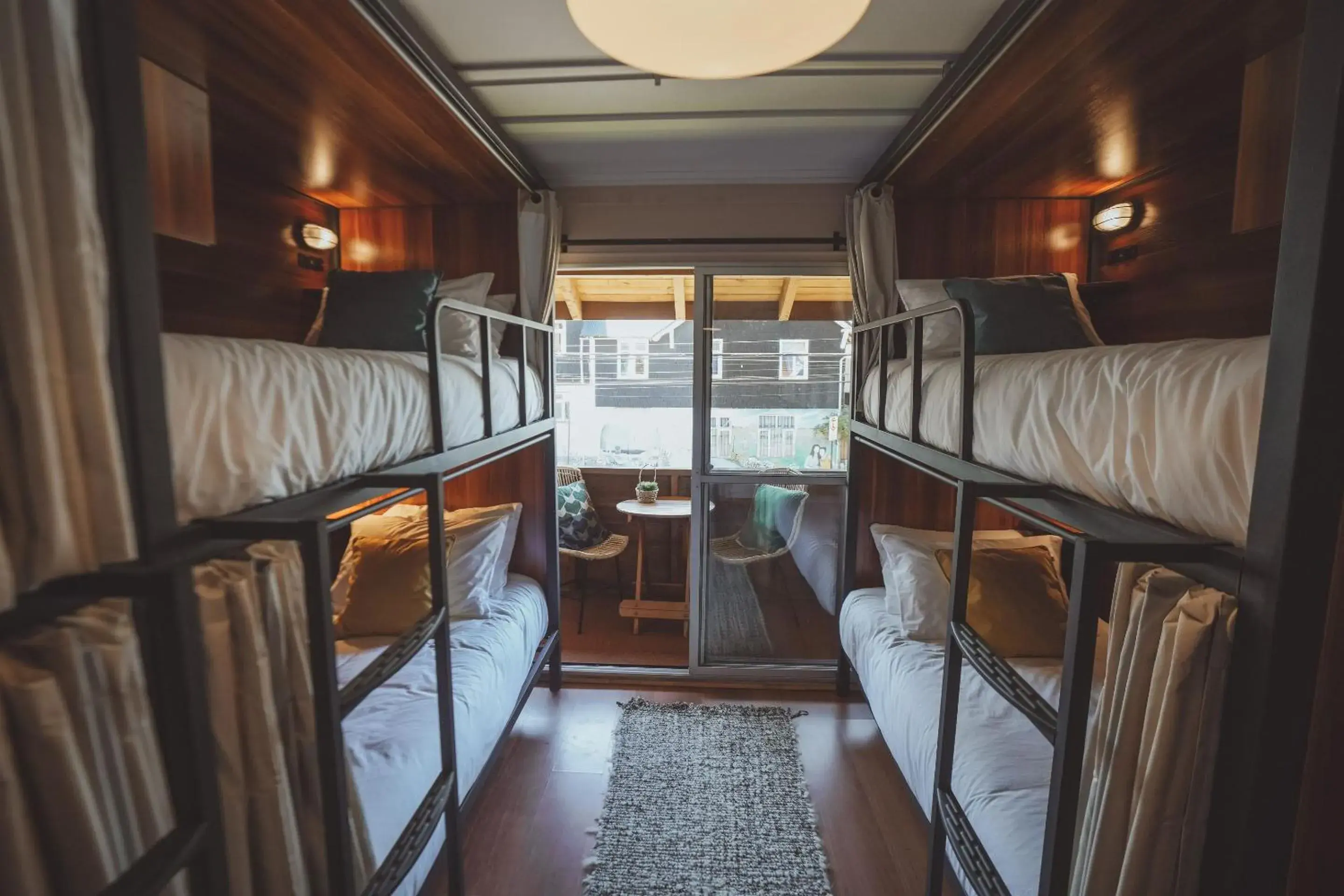 bunk bed in Selina Plaza Pucón bunk bed in Selina Plaza Pucón