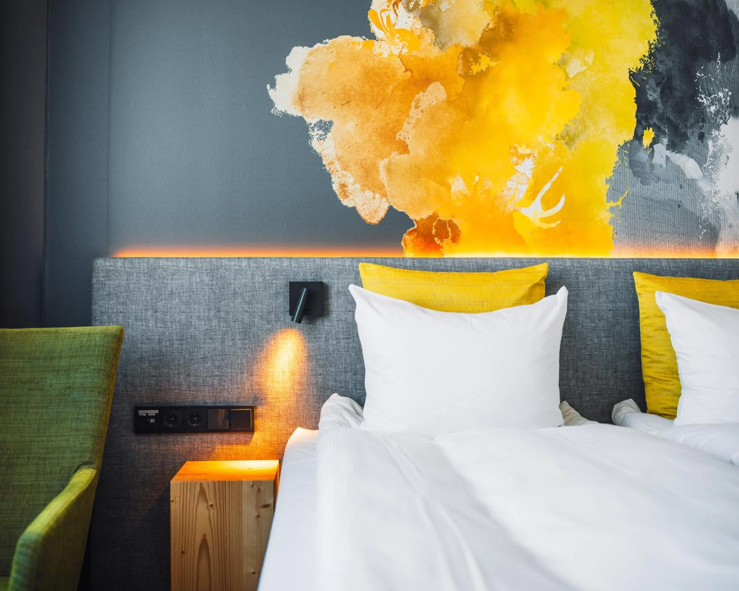 Bed in Comfort Hotel Sello