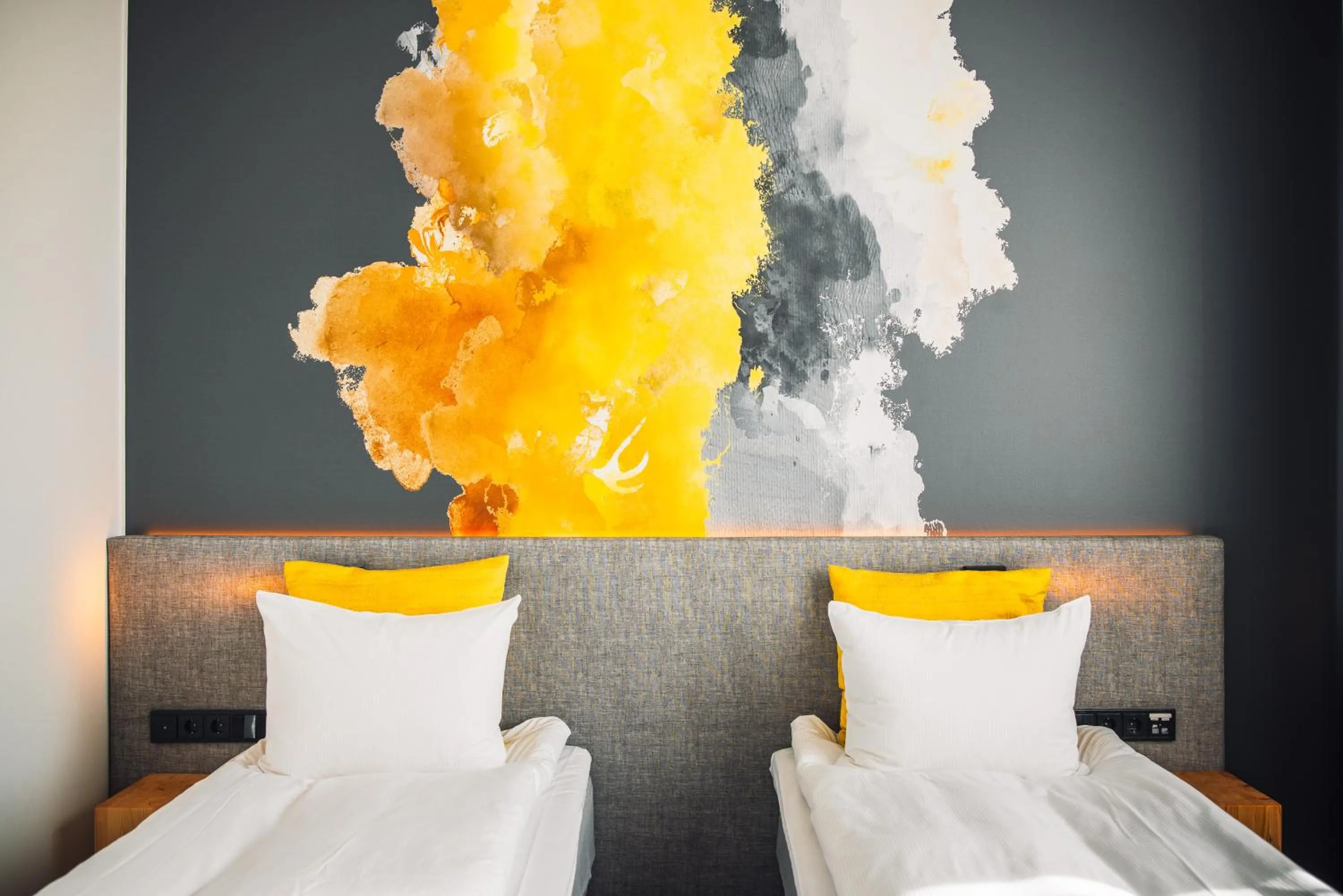 Bed in Comfort Hotel Sello