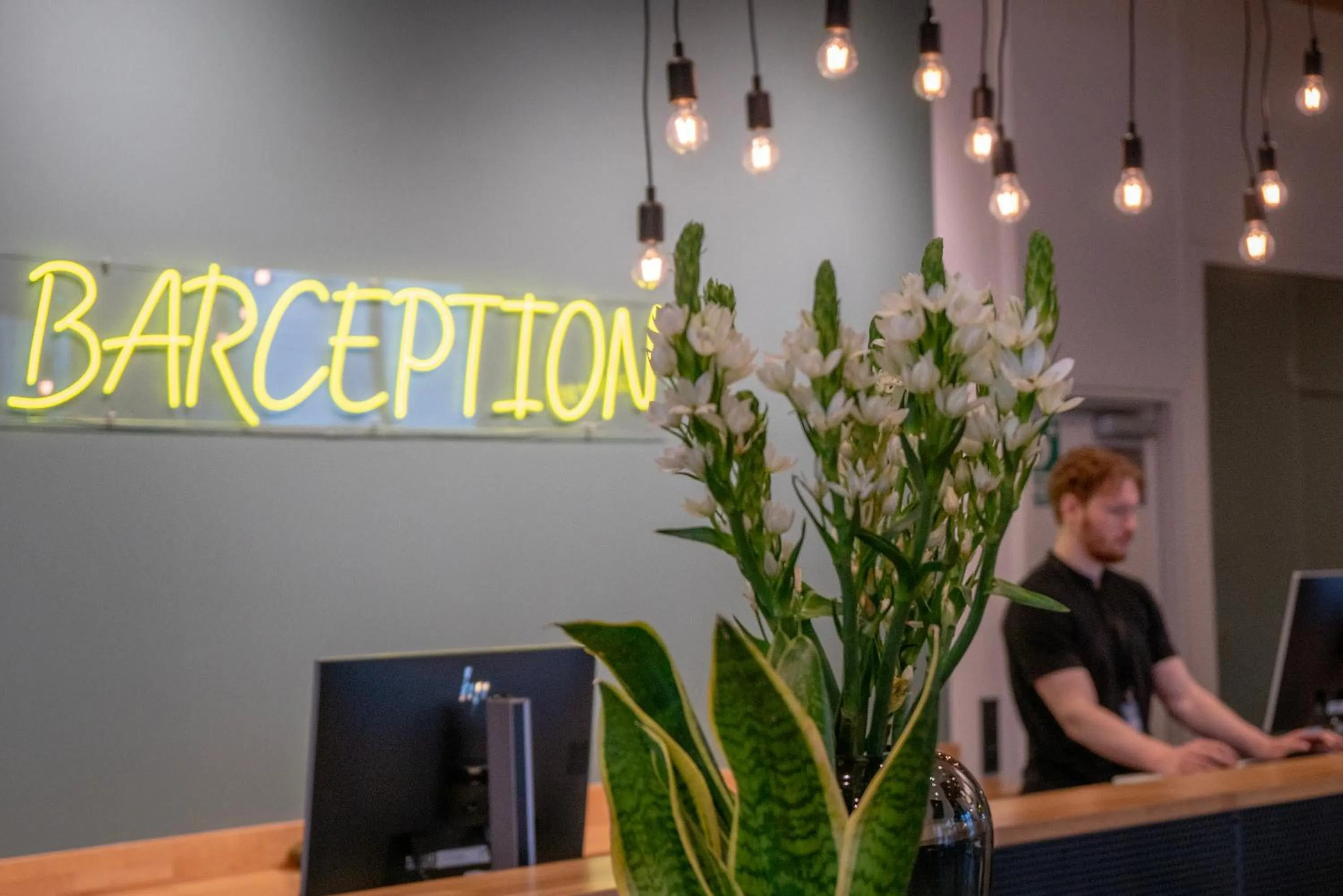 Lobby or reception in Comfort Hotel Sello