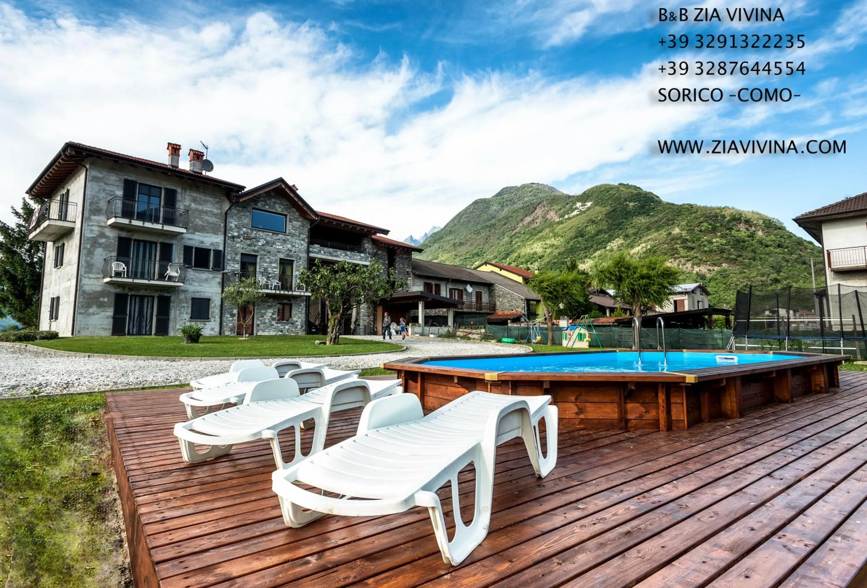 On site in B&B Zia Vivina