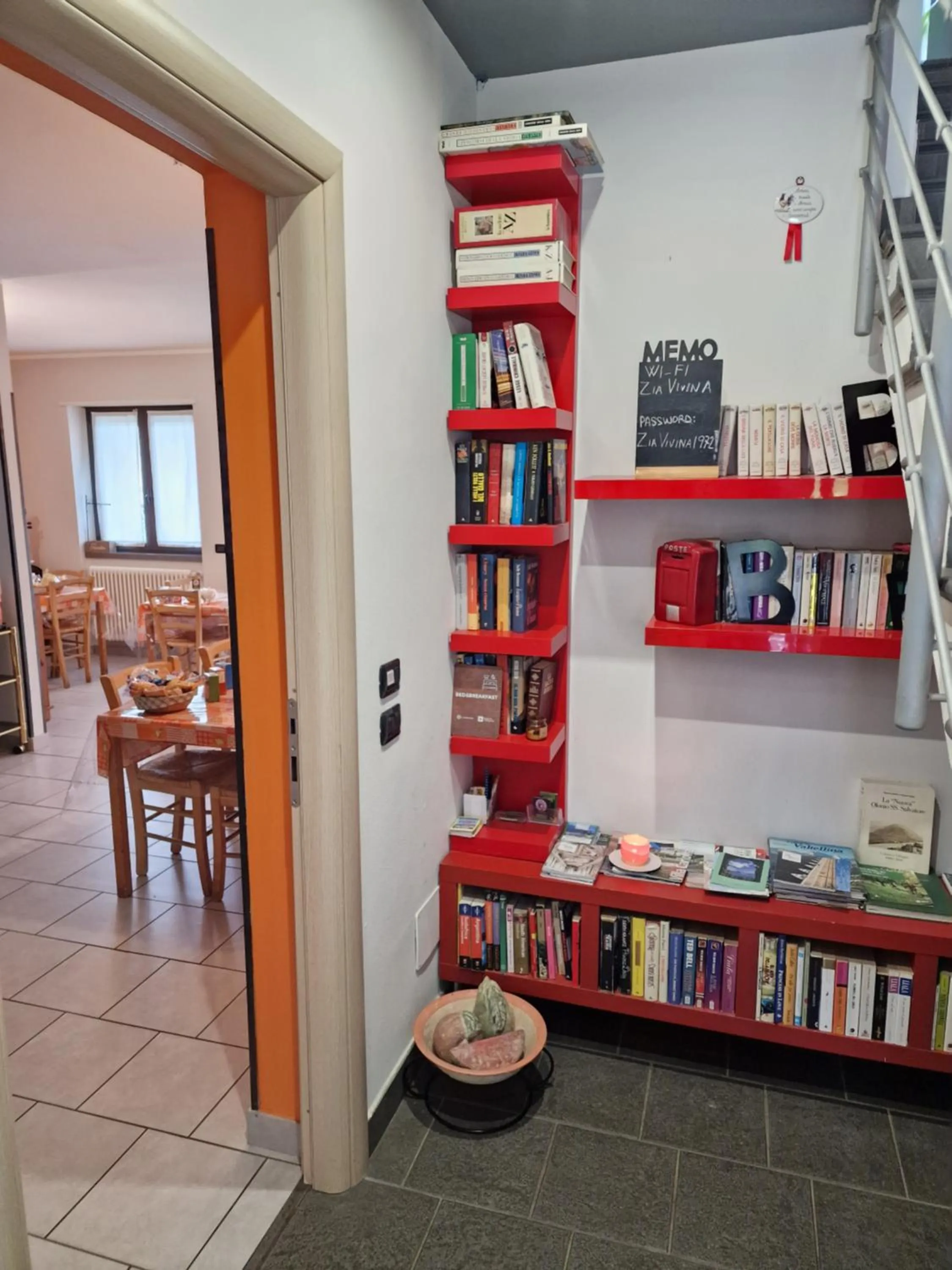 Lobby or reception in B&B Zia Vivina