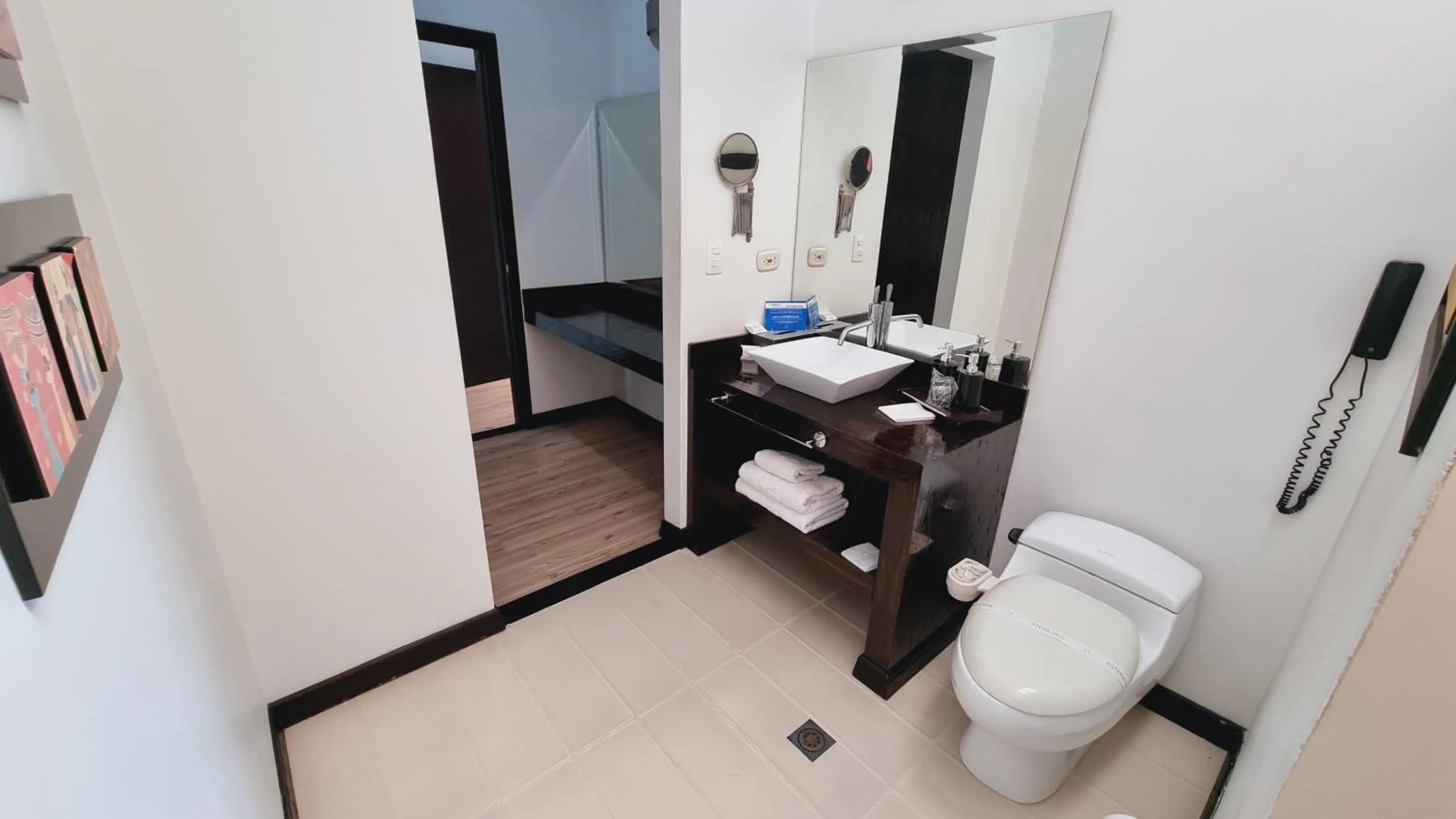 Bathroom in Habitat Suites Hotel By GHO Hoteles