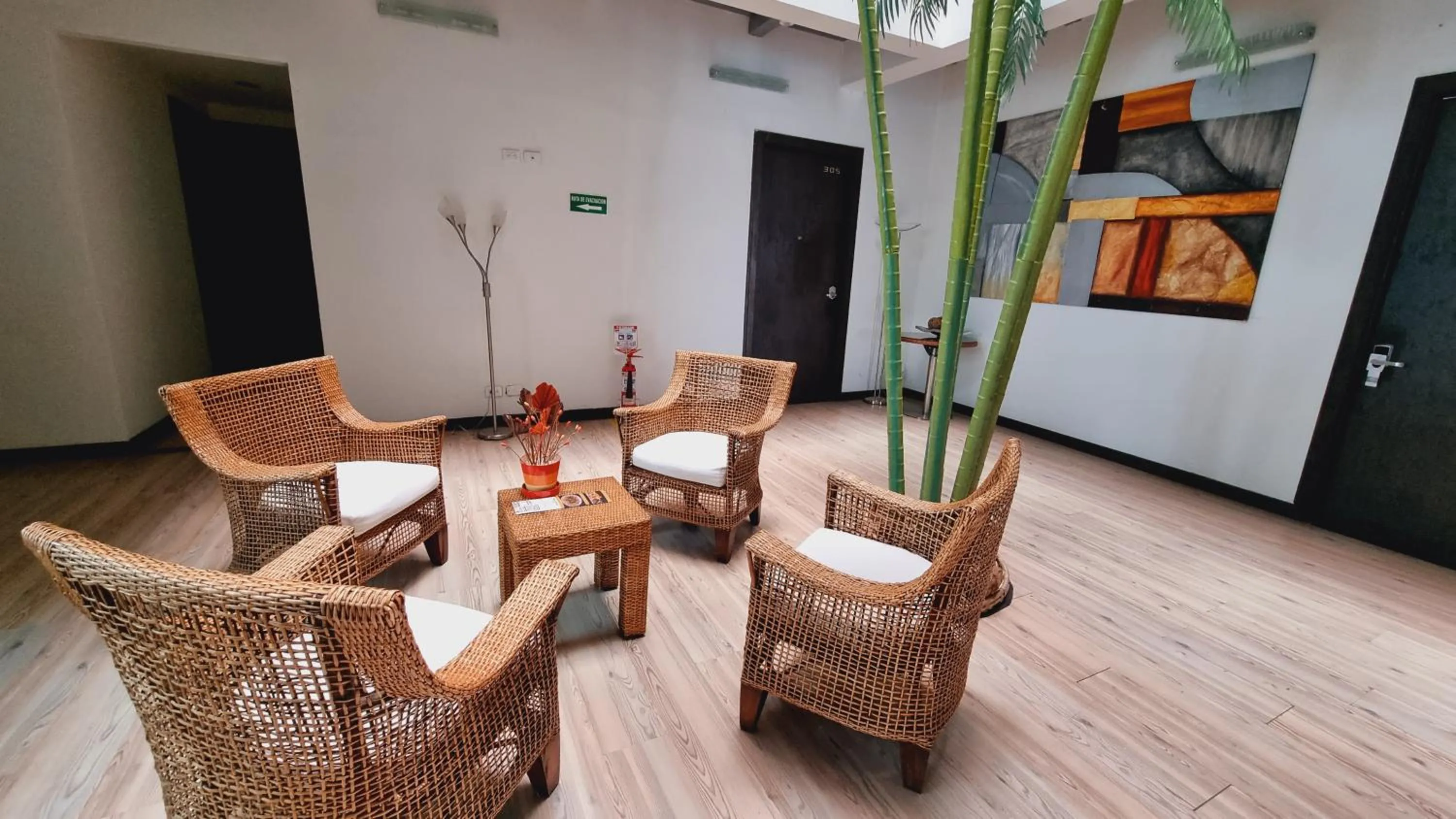 Floor plan in Habitat Suites Hotel By GHO Hoteles