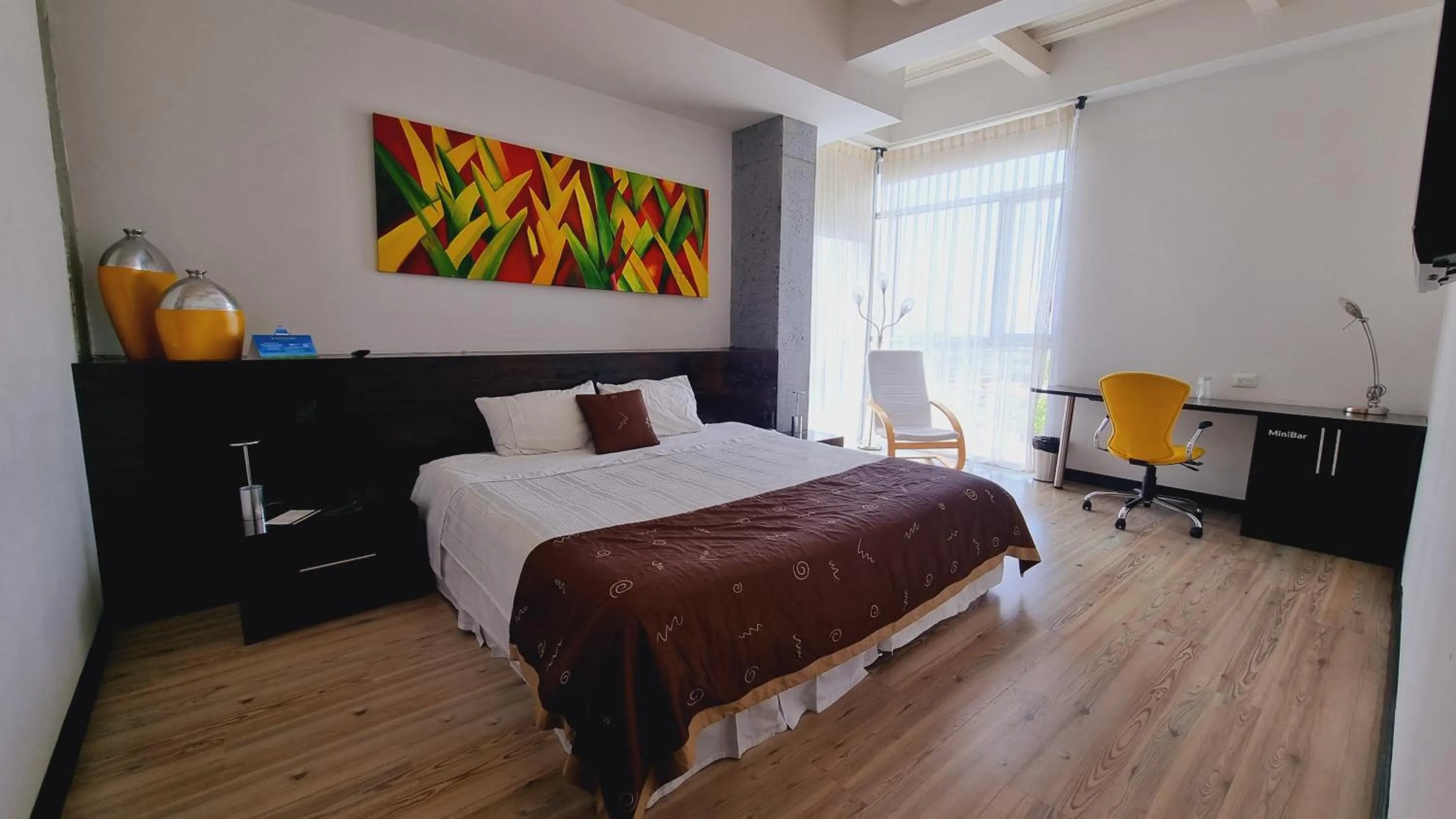 Bed in Habitat Suites Hotel By GHO Hoteles