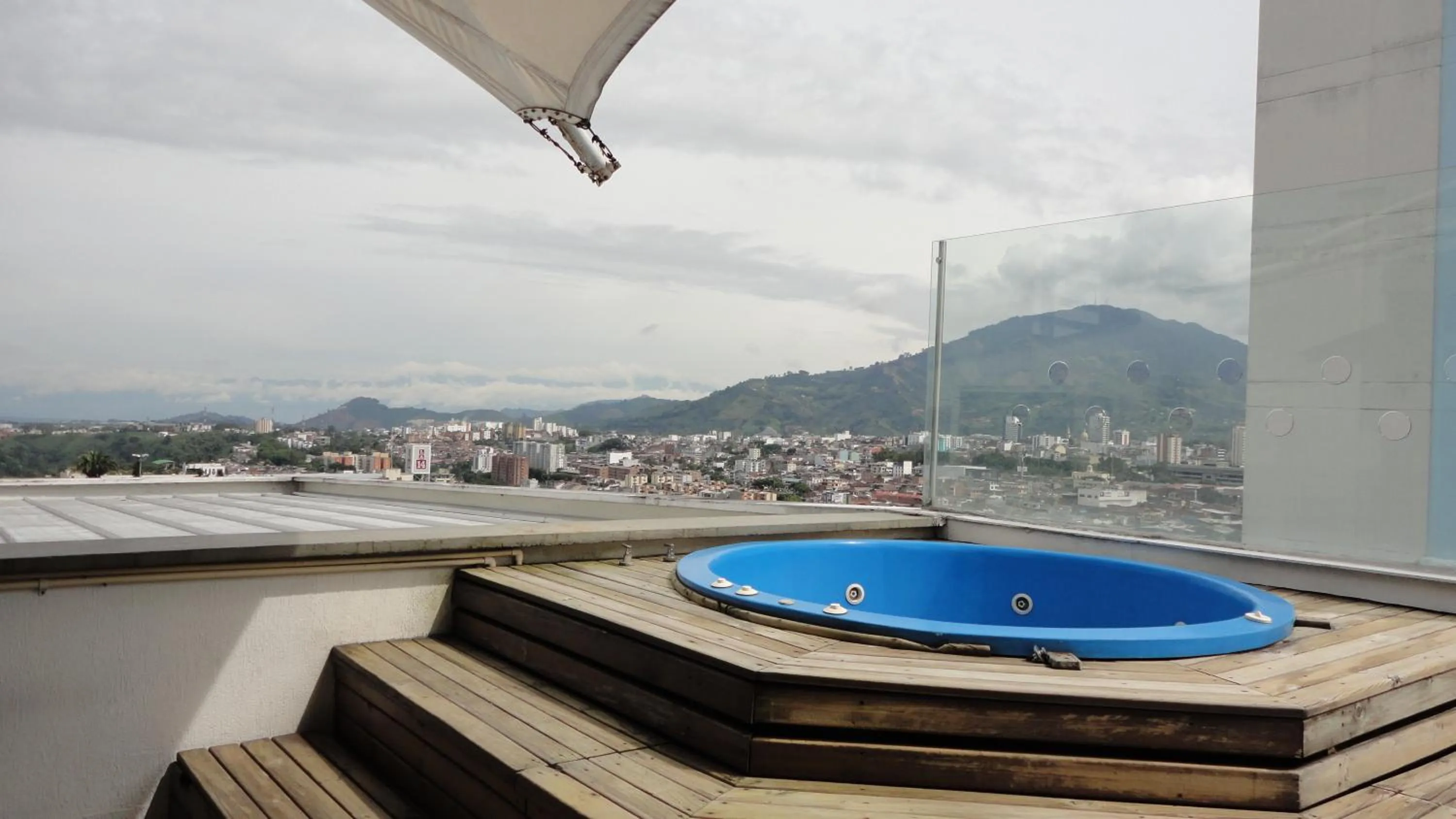 Balcony/Terrace in Habitat Suites Hotel By GHO Hoteles