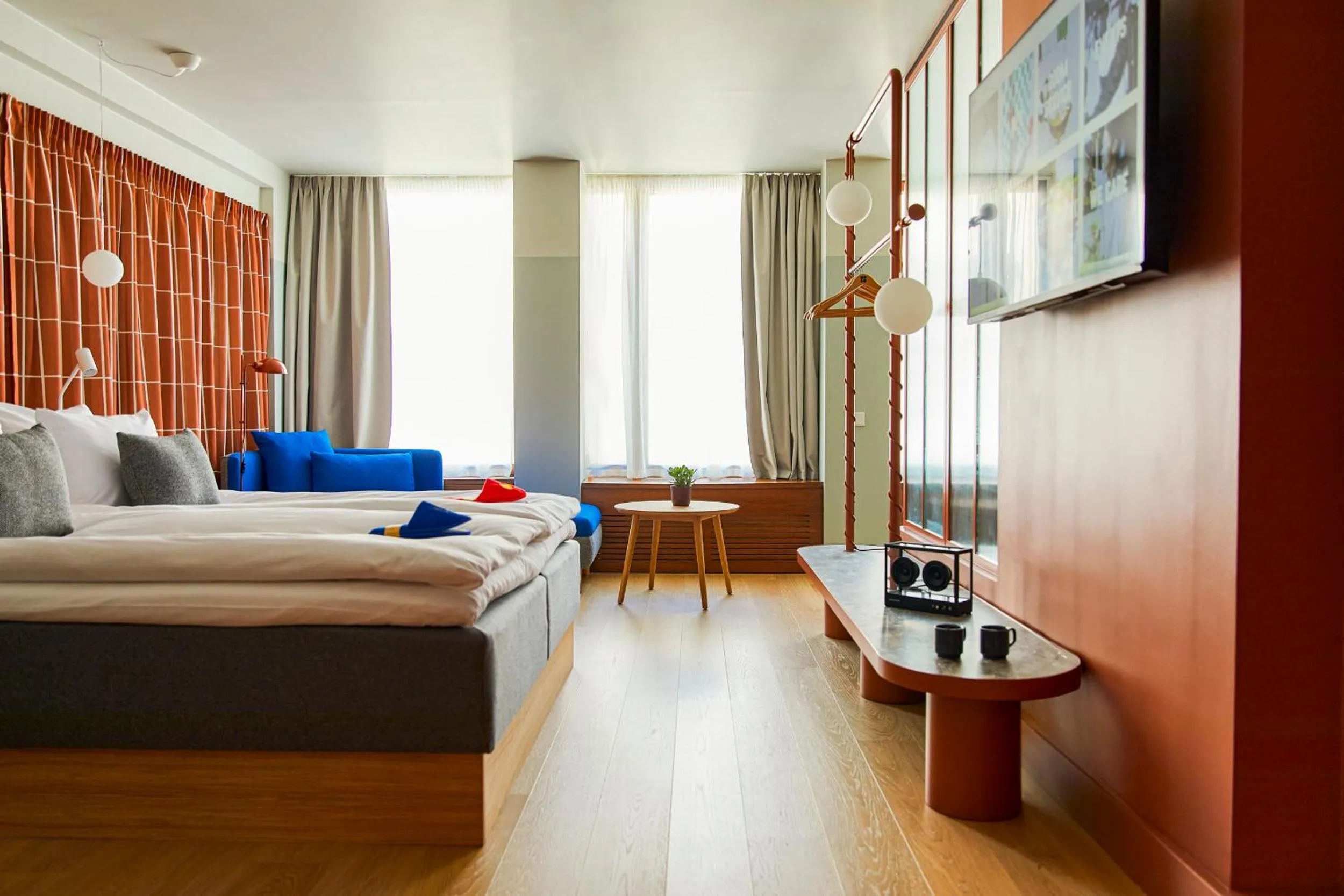 Bedroom, Bed in Hobo Helsinki