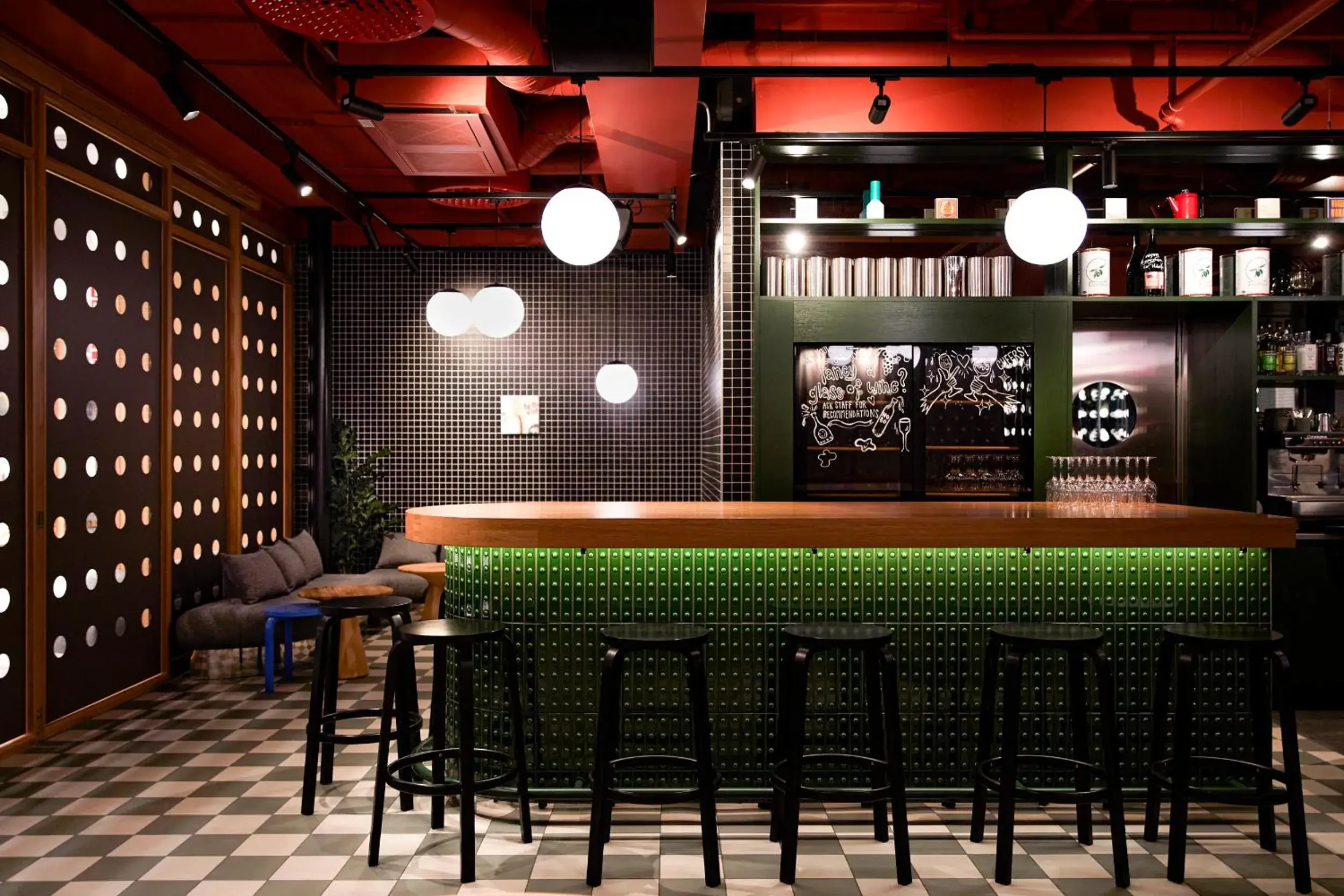 Lounge or bar in Hobo Helsinki Lounge or bar in Hobo Helsinki