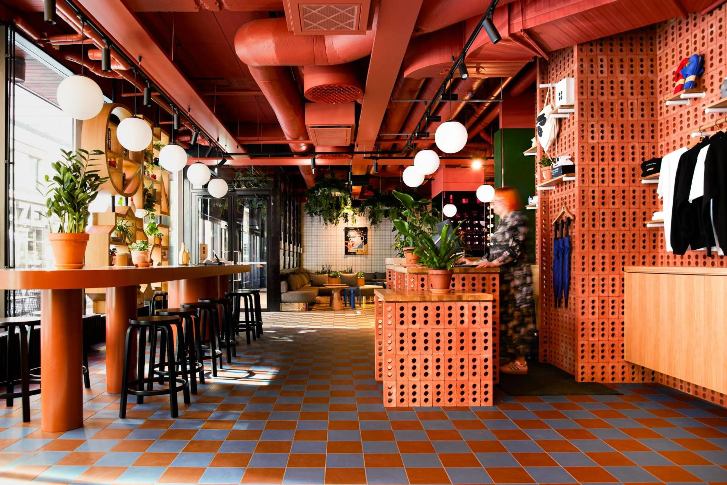 Lobby or reception in Hobo Helsinki