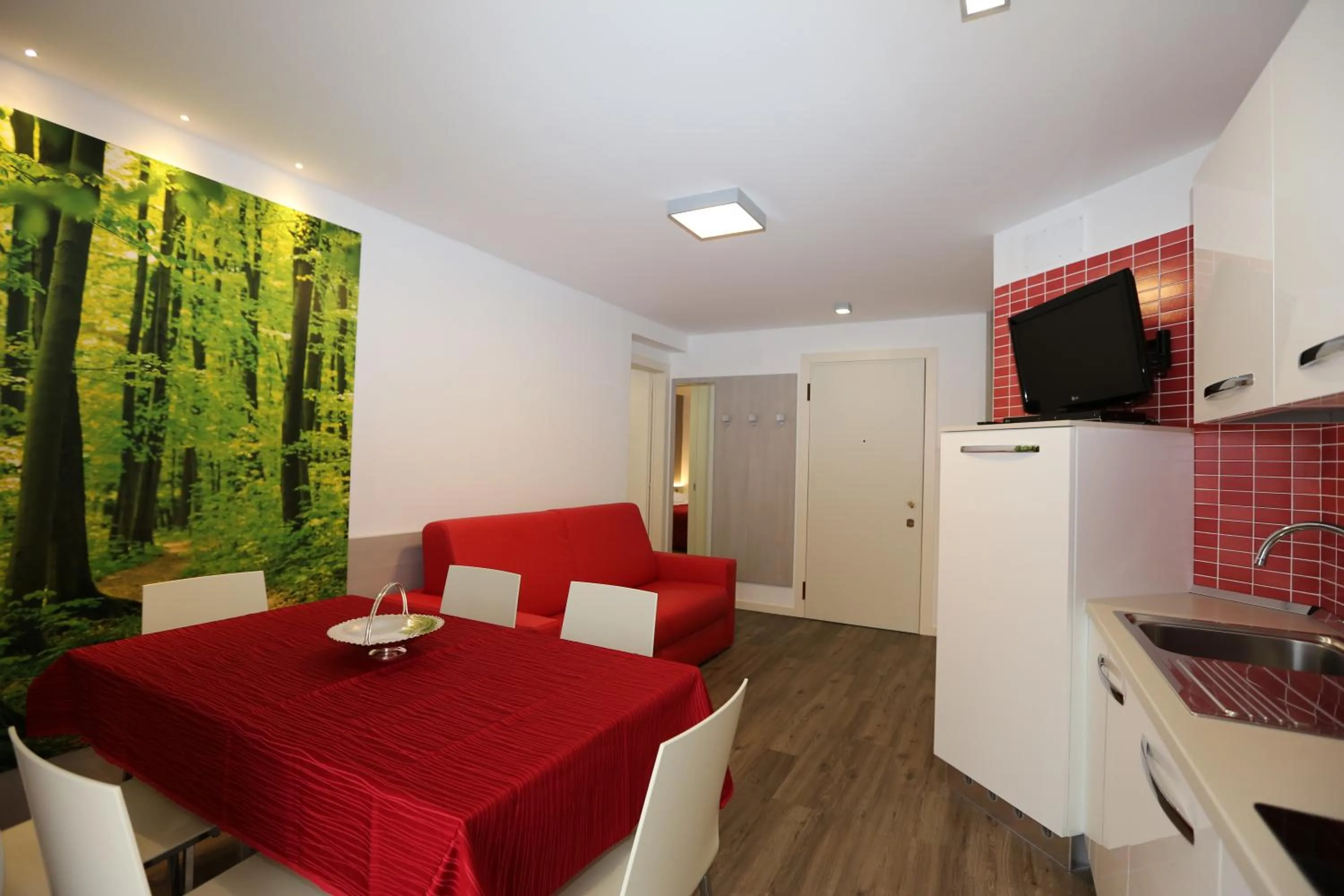 Dining area in Residence Diamant