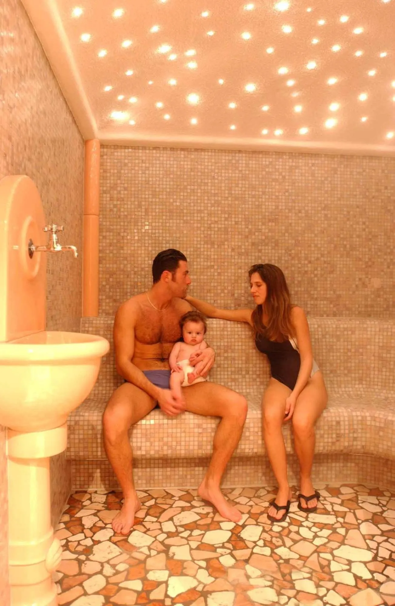 group of guests in Hotel Orchidea