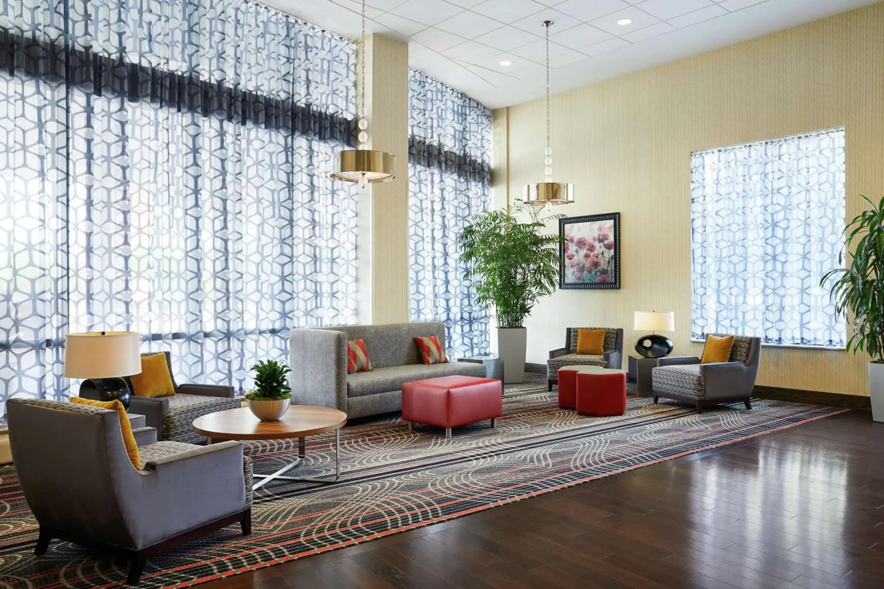 Lobby or reception in Hampton Inn & Suites Mt. Prospect Lobby or reception in Hampton Inn & Suites Mt. Prospect