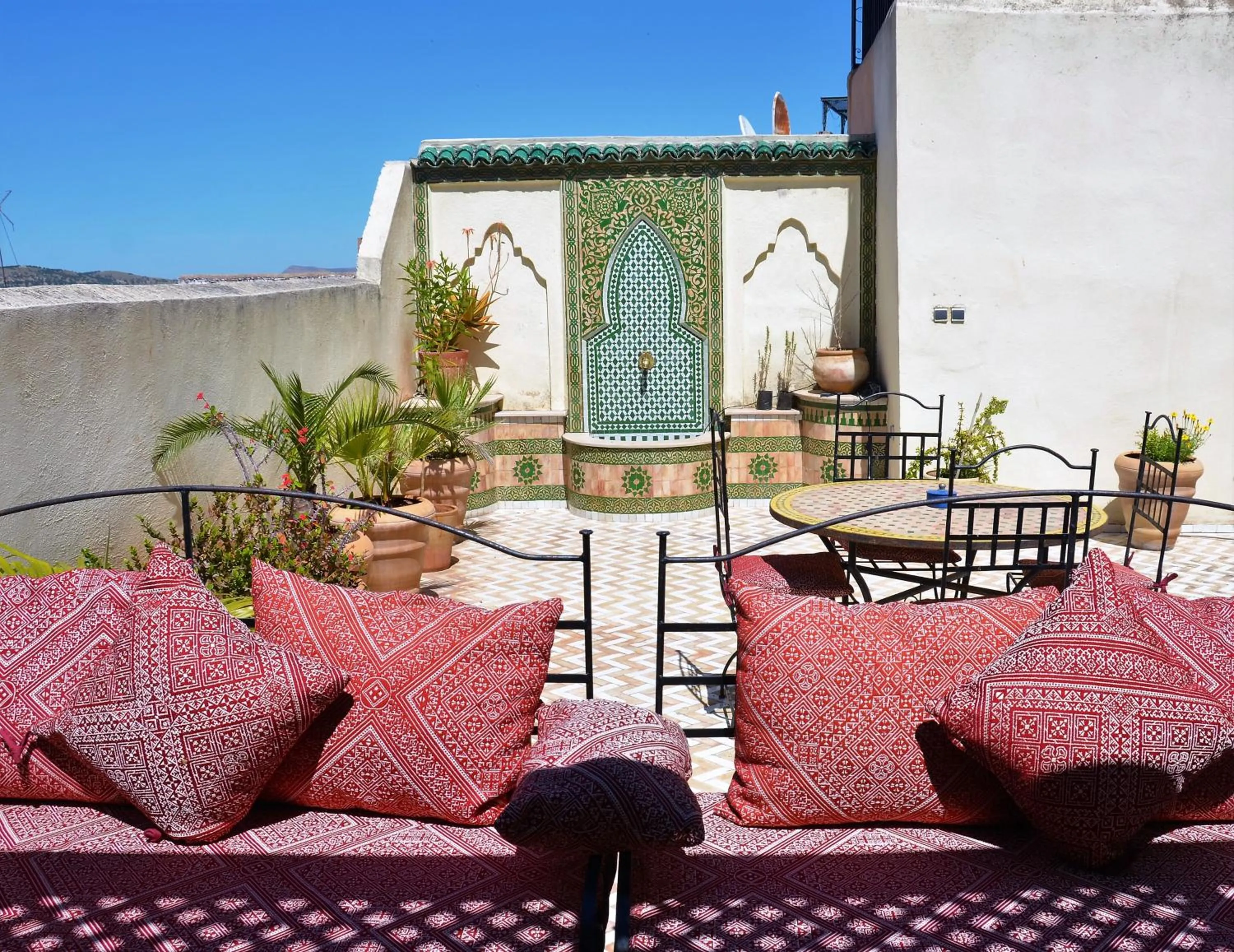 Patio in Riad Dezayn
