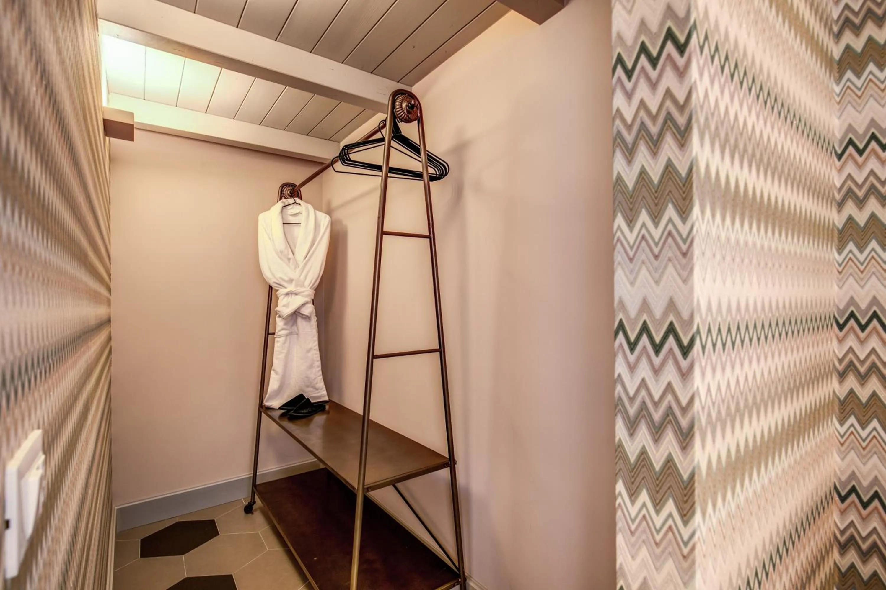 wardrobe in DeCharme apartment with terrace in Monti