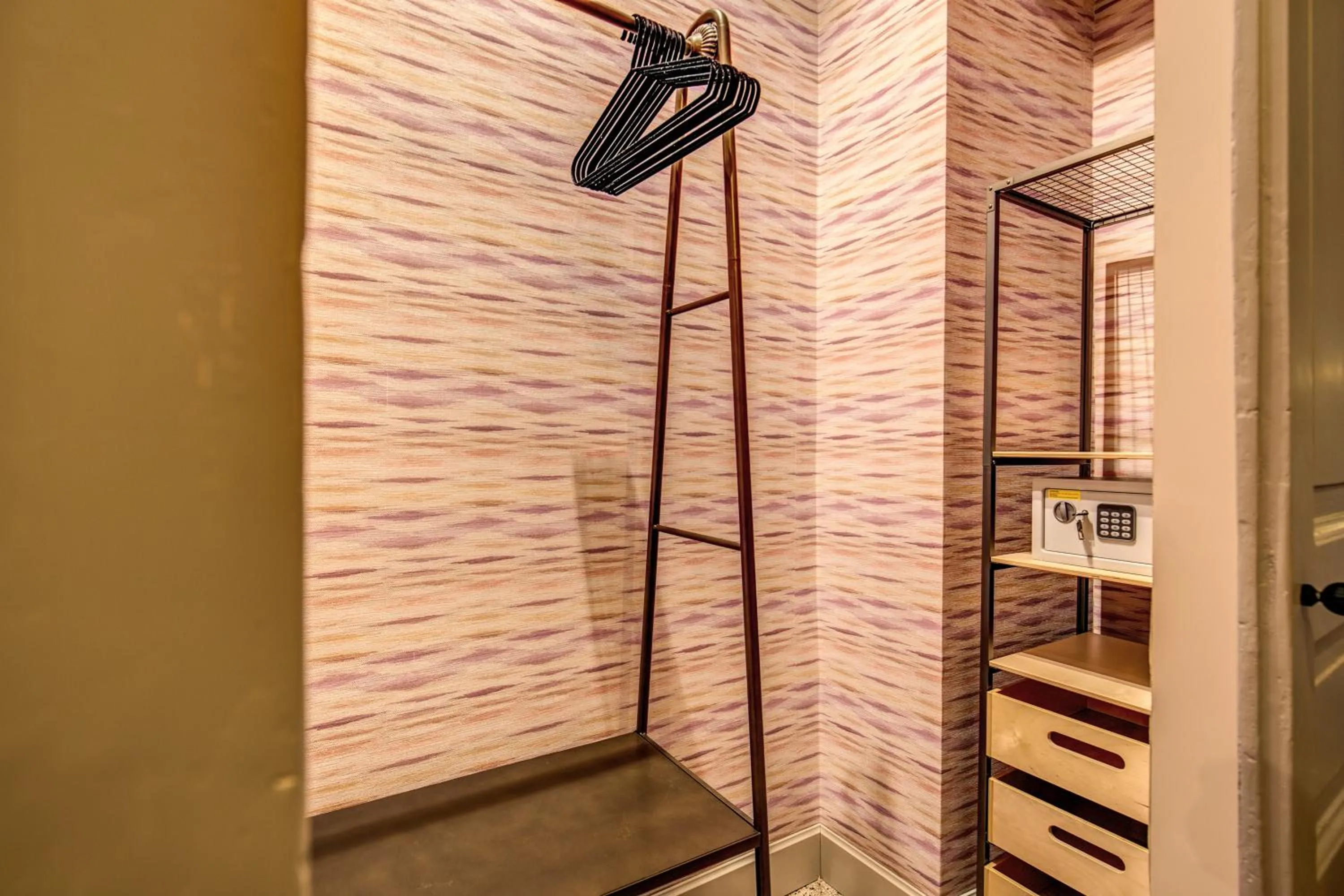 wardrobe in DeCharme apartment with terrace in Monti