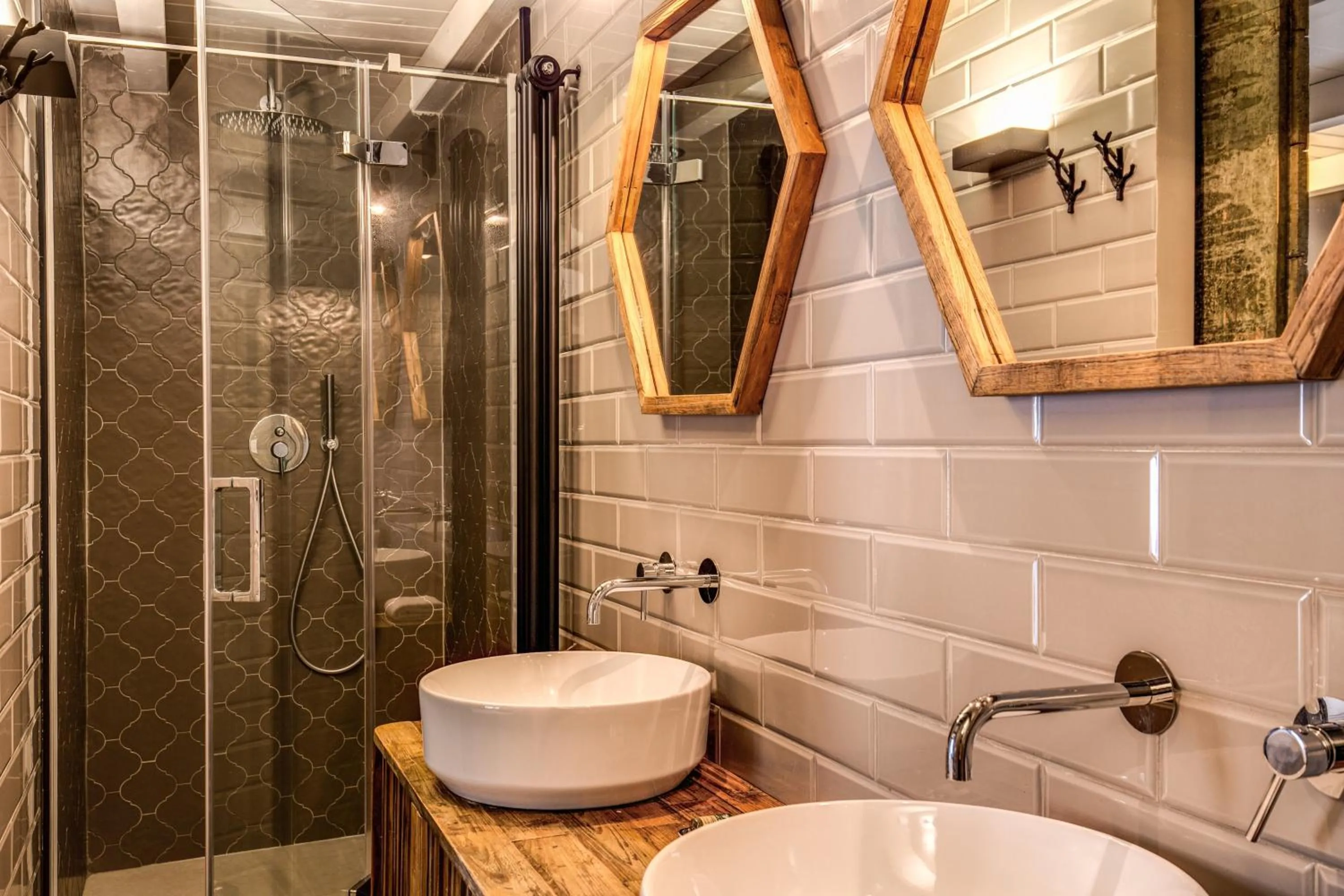Shower in DeCharme apartment with terrace in Monti