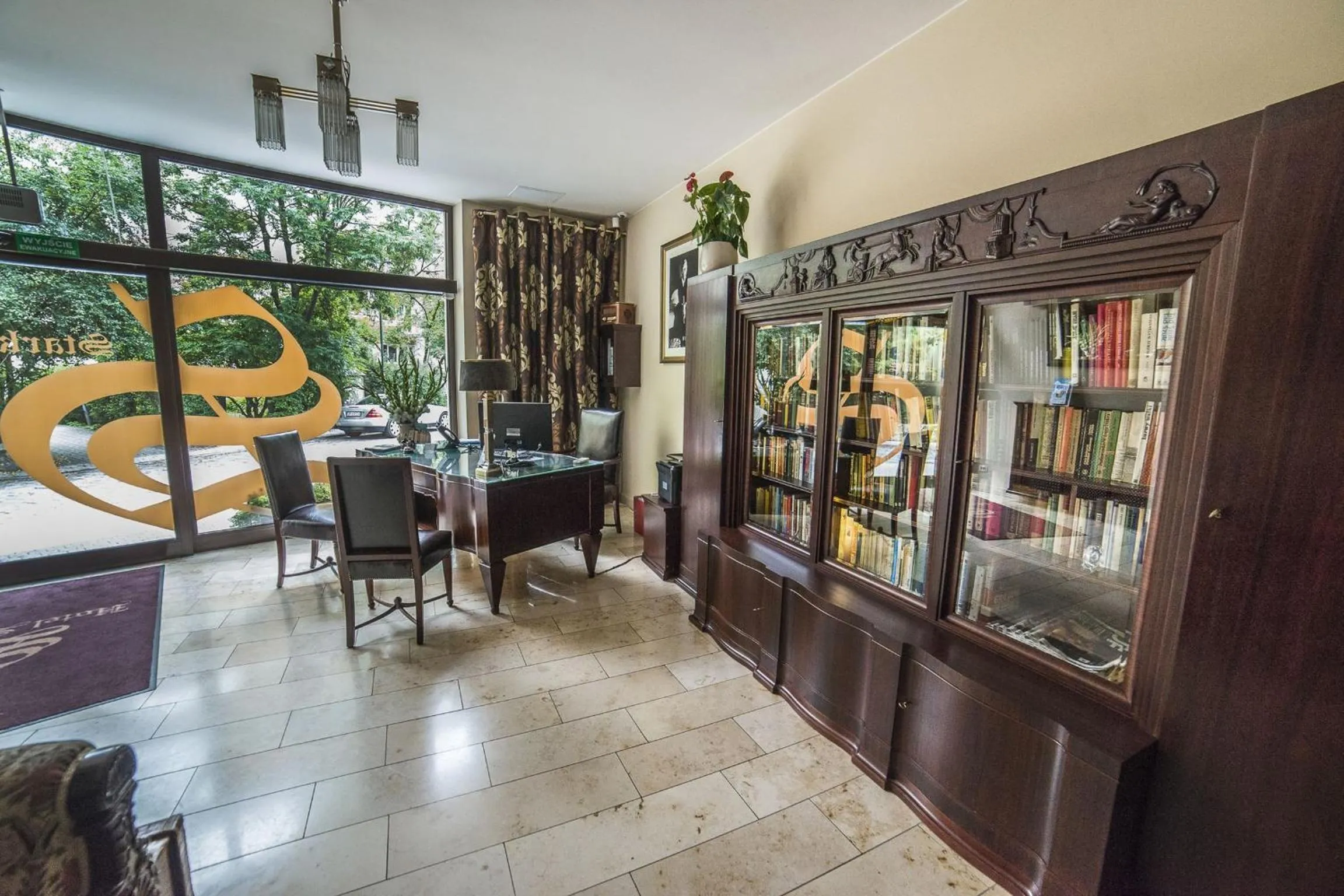 Lobby or reception in Hotel Starka