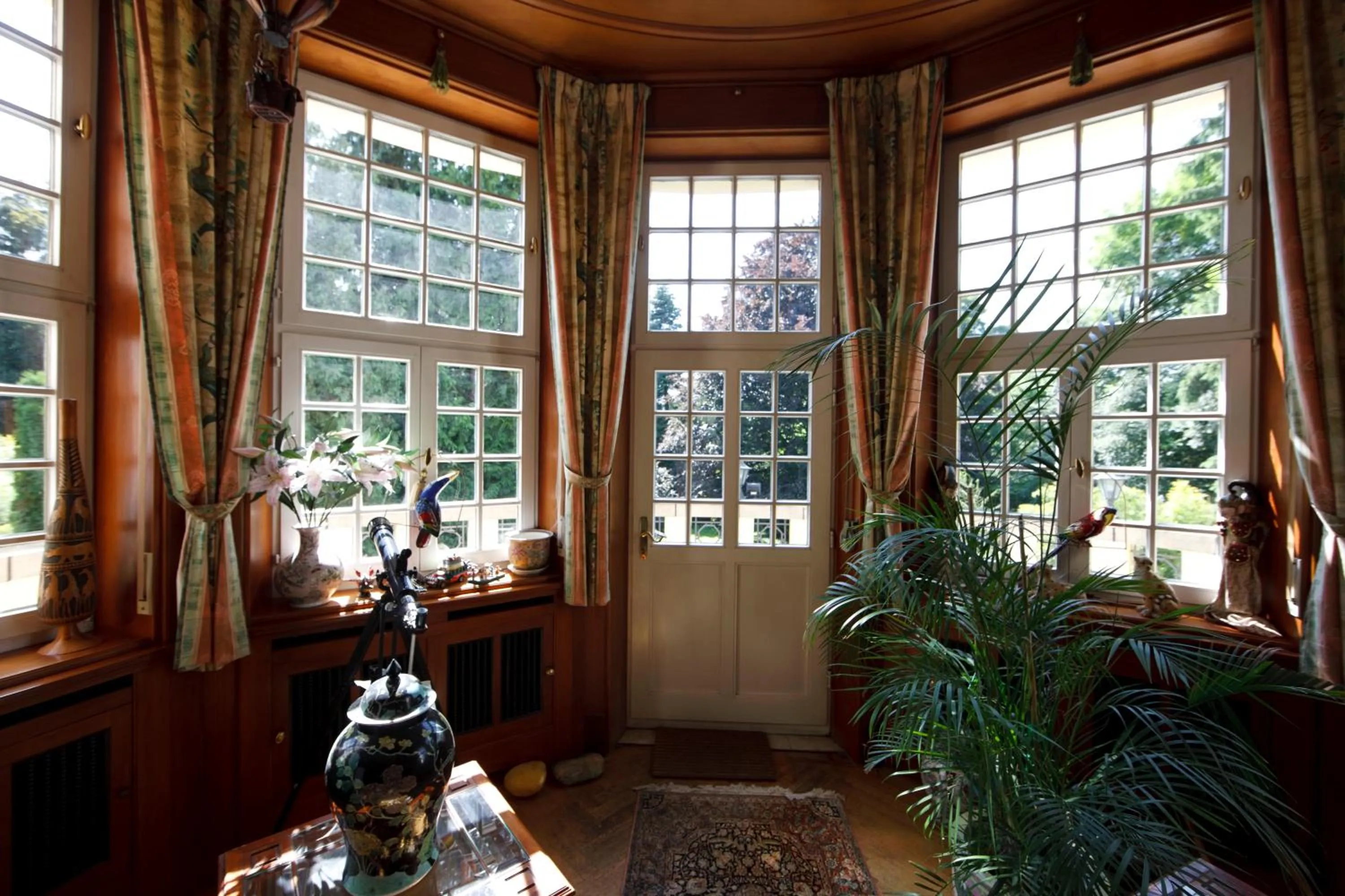 Decorative detail in Hotel Park Villa