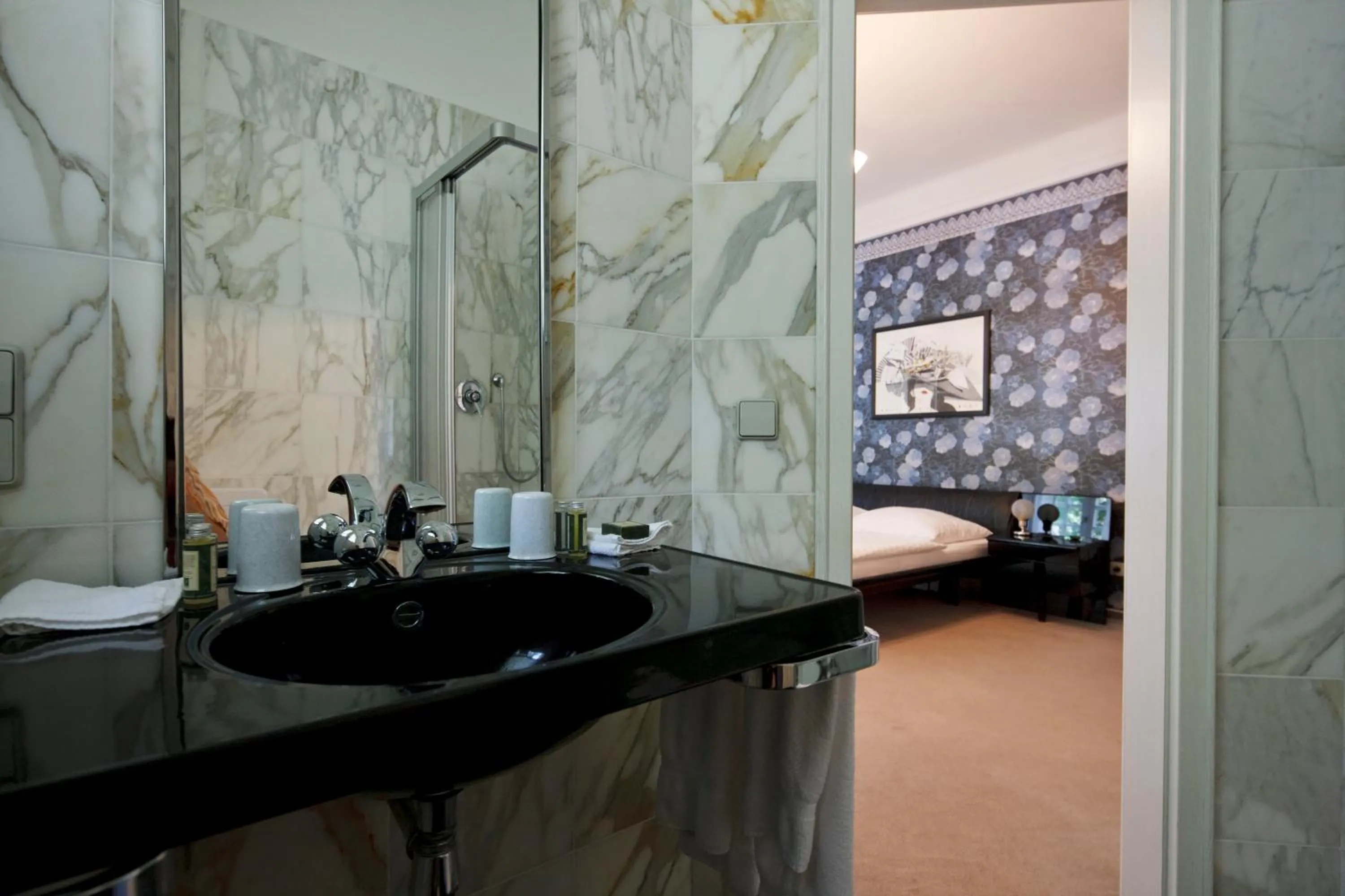 Decorative detail in Hotel Park Villa