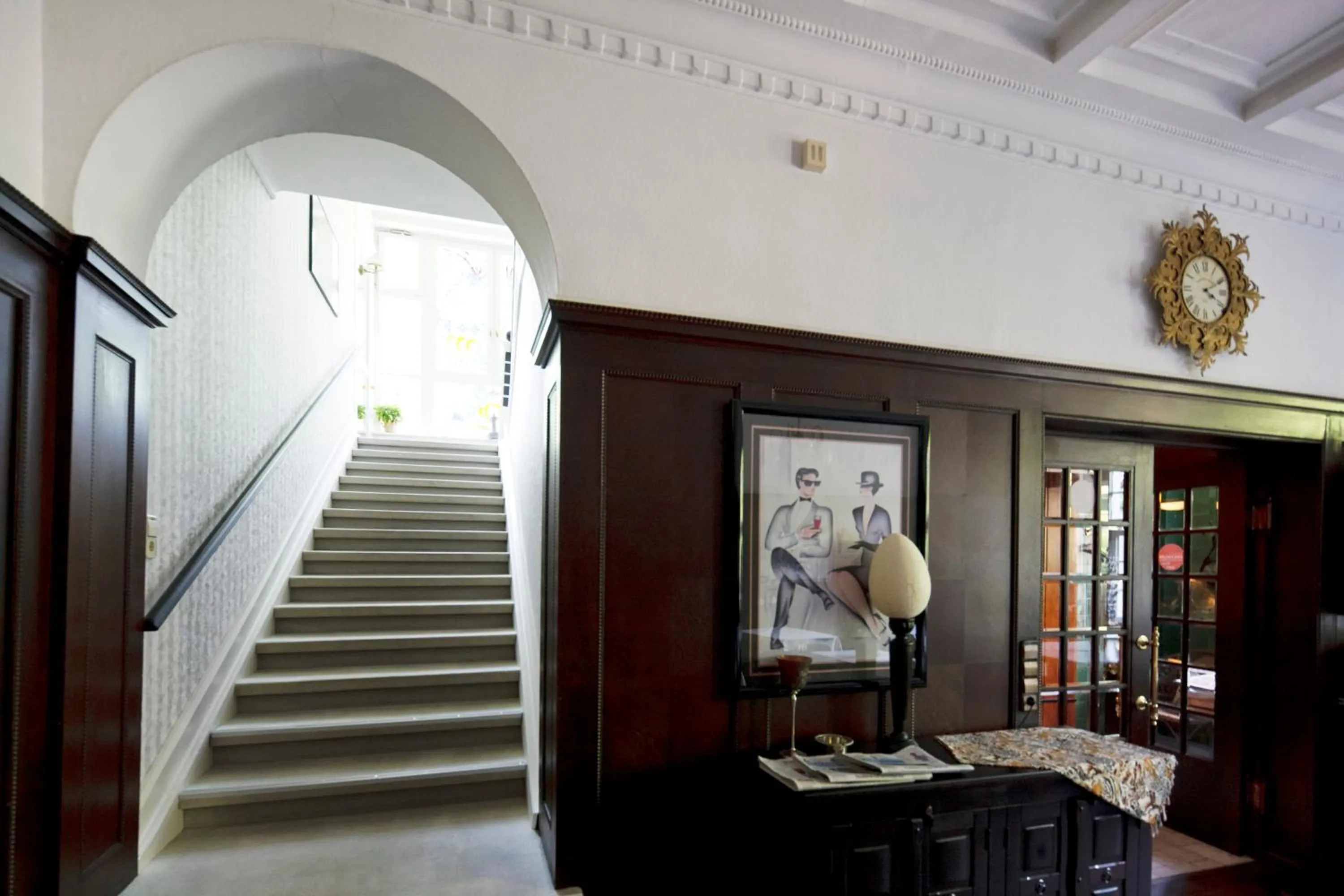 Decorative detail in Hotel Park Villa