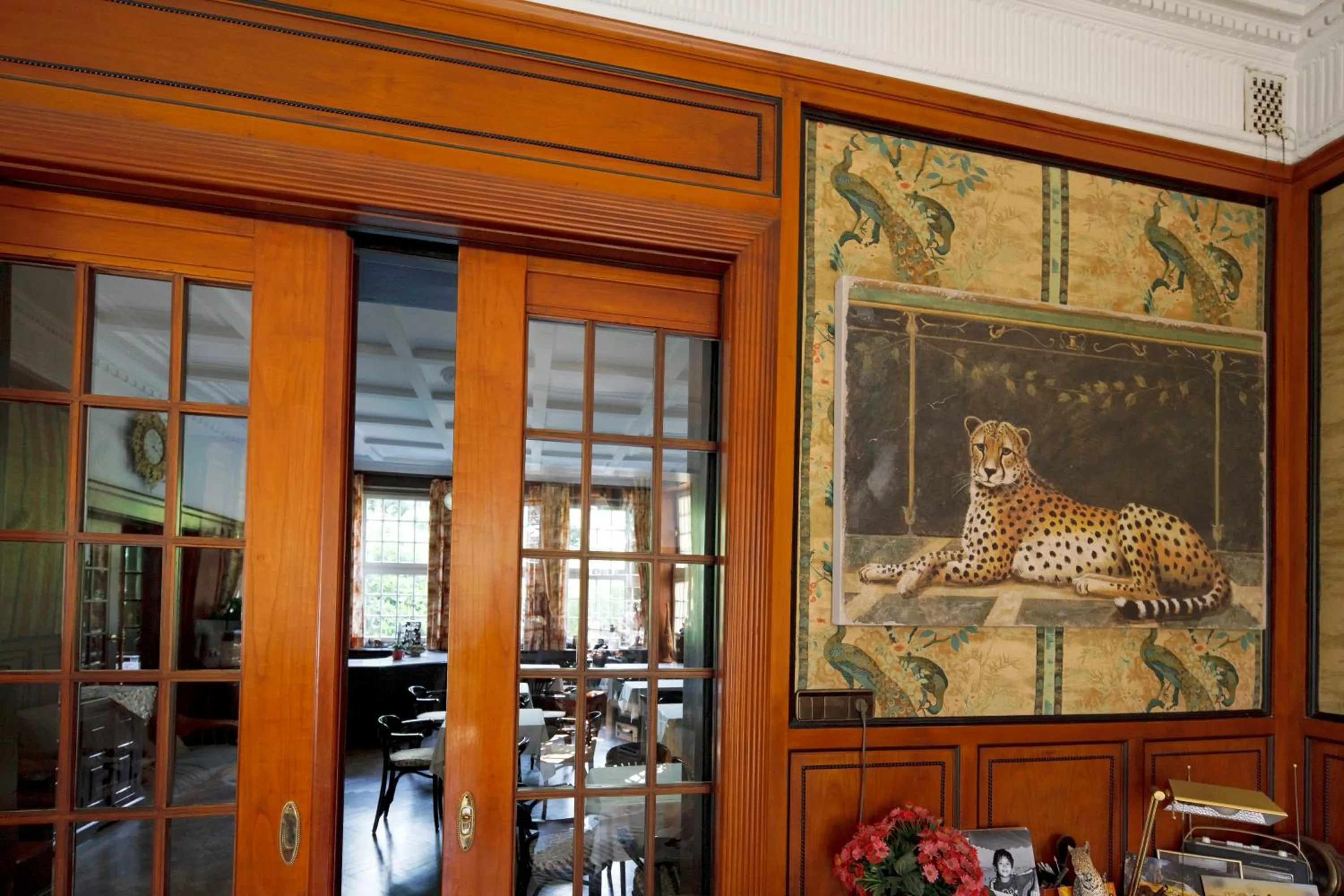 Decorative detail in Hotel Park Villa