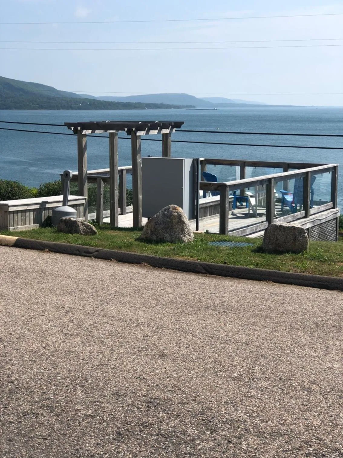 Balcony/Terrace in Admiral Digby Inn Restaurant and Cottages