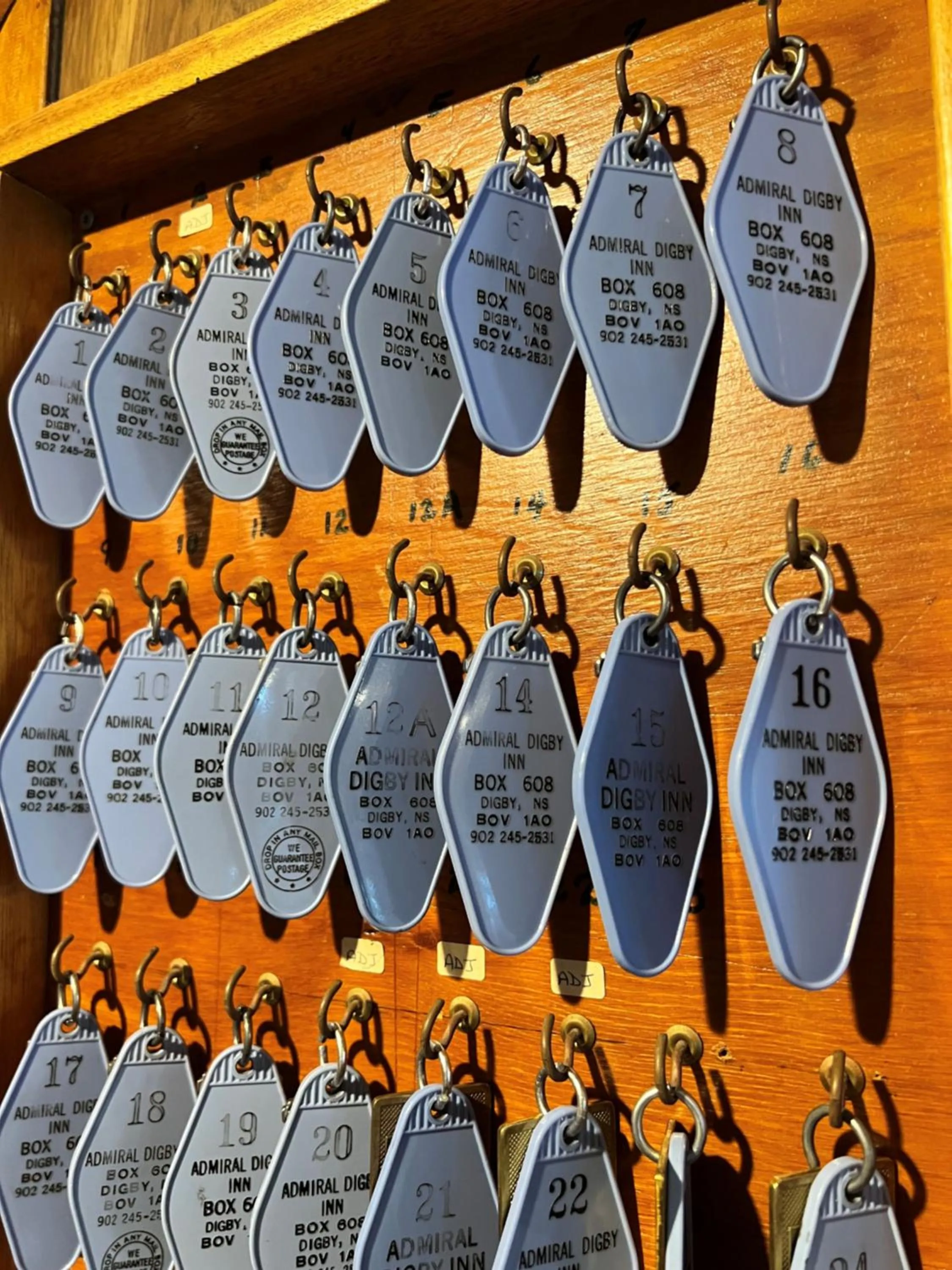 Lobby or reception in Admiral Digby Inn Restaurant and Cottages