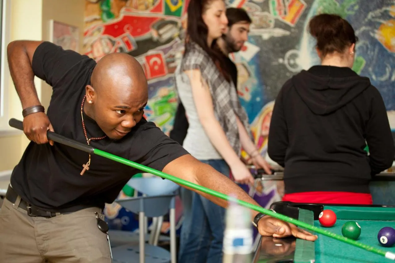 Billiard in Jugendherberge Frankfurt - Haus der Jugend