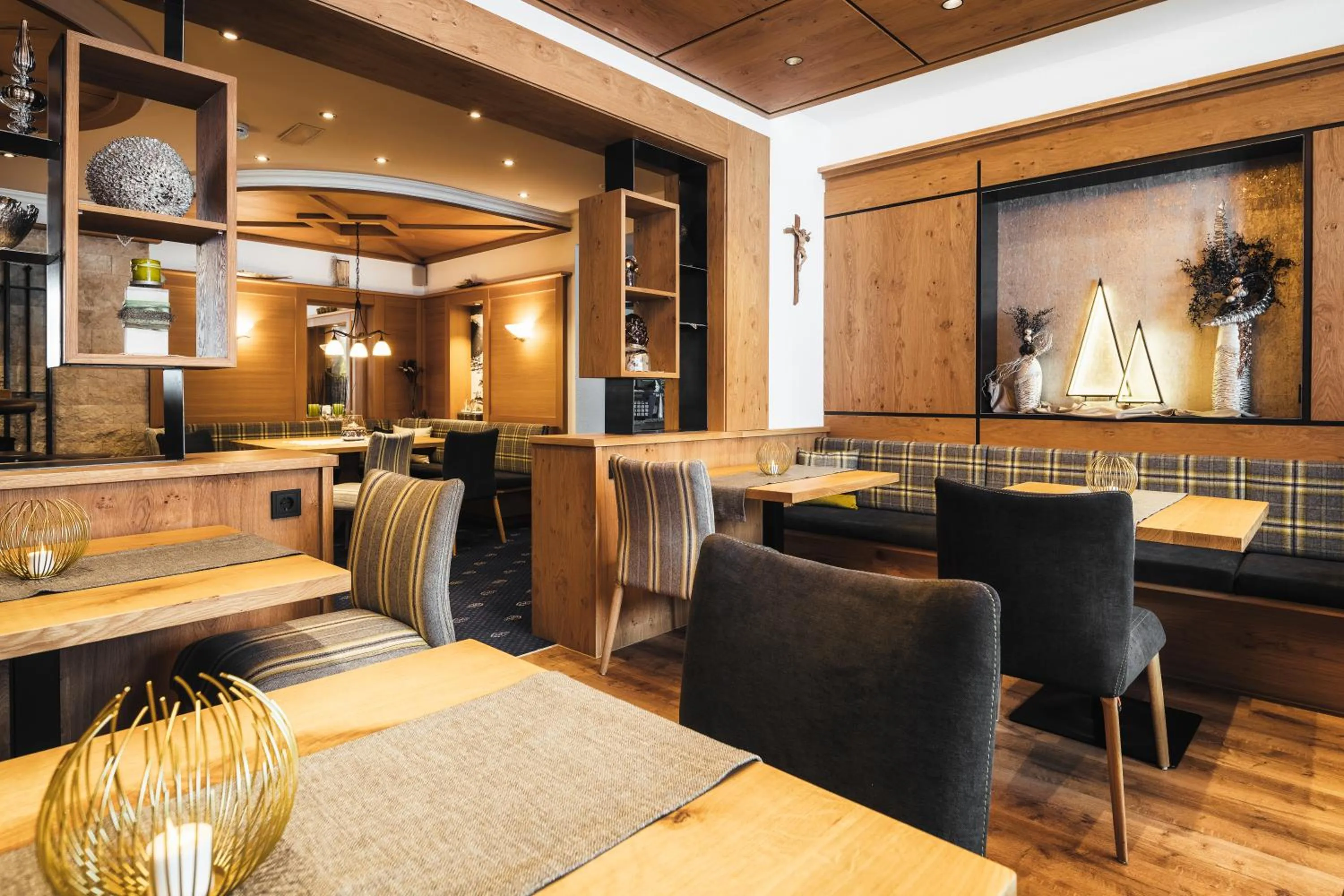 Lounge or bar in Hotel Garni Angela