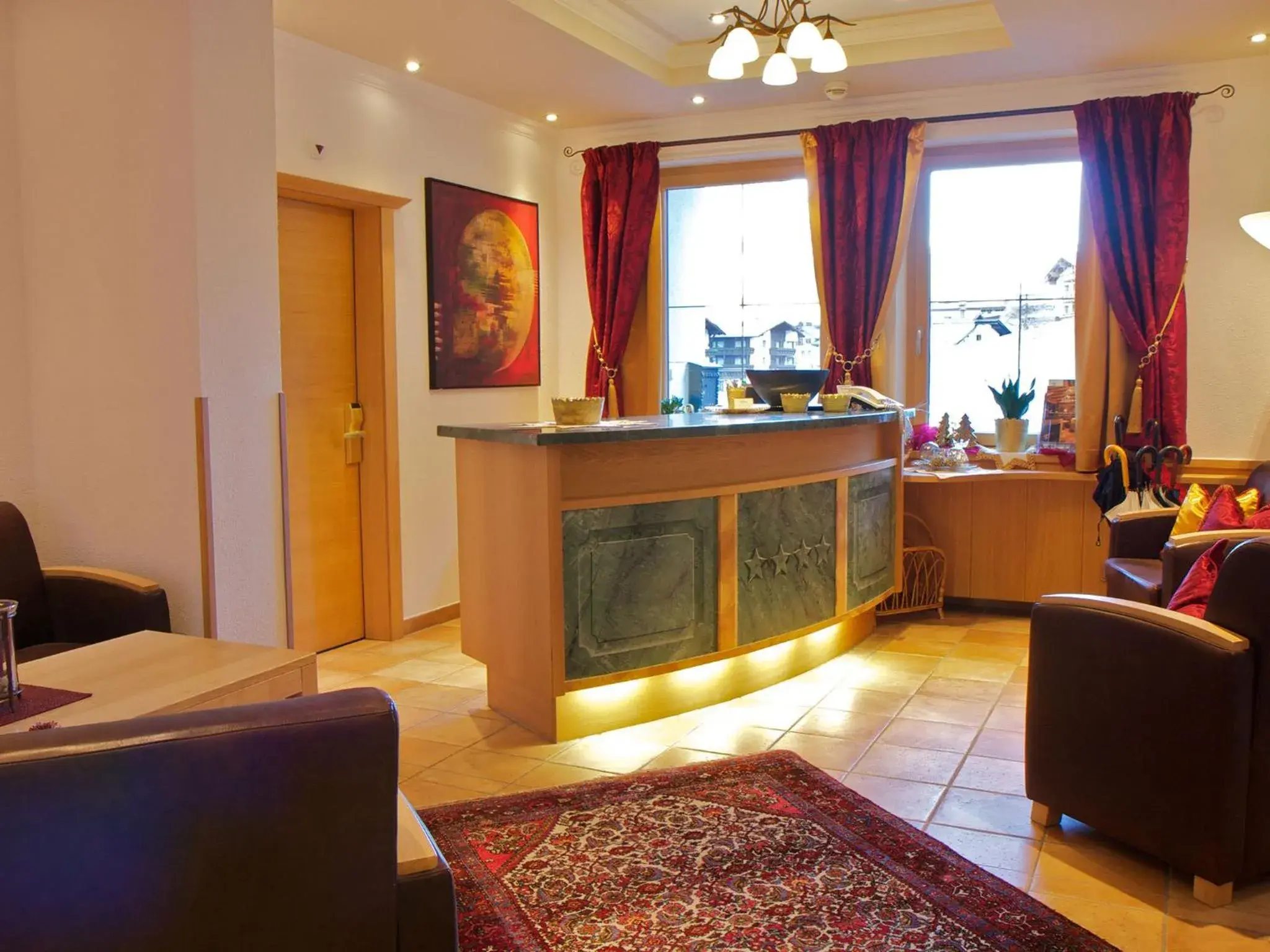 Lobby or reception, Lobby/Reception in Hotel Garni Angela