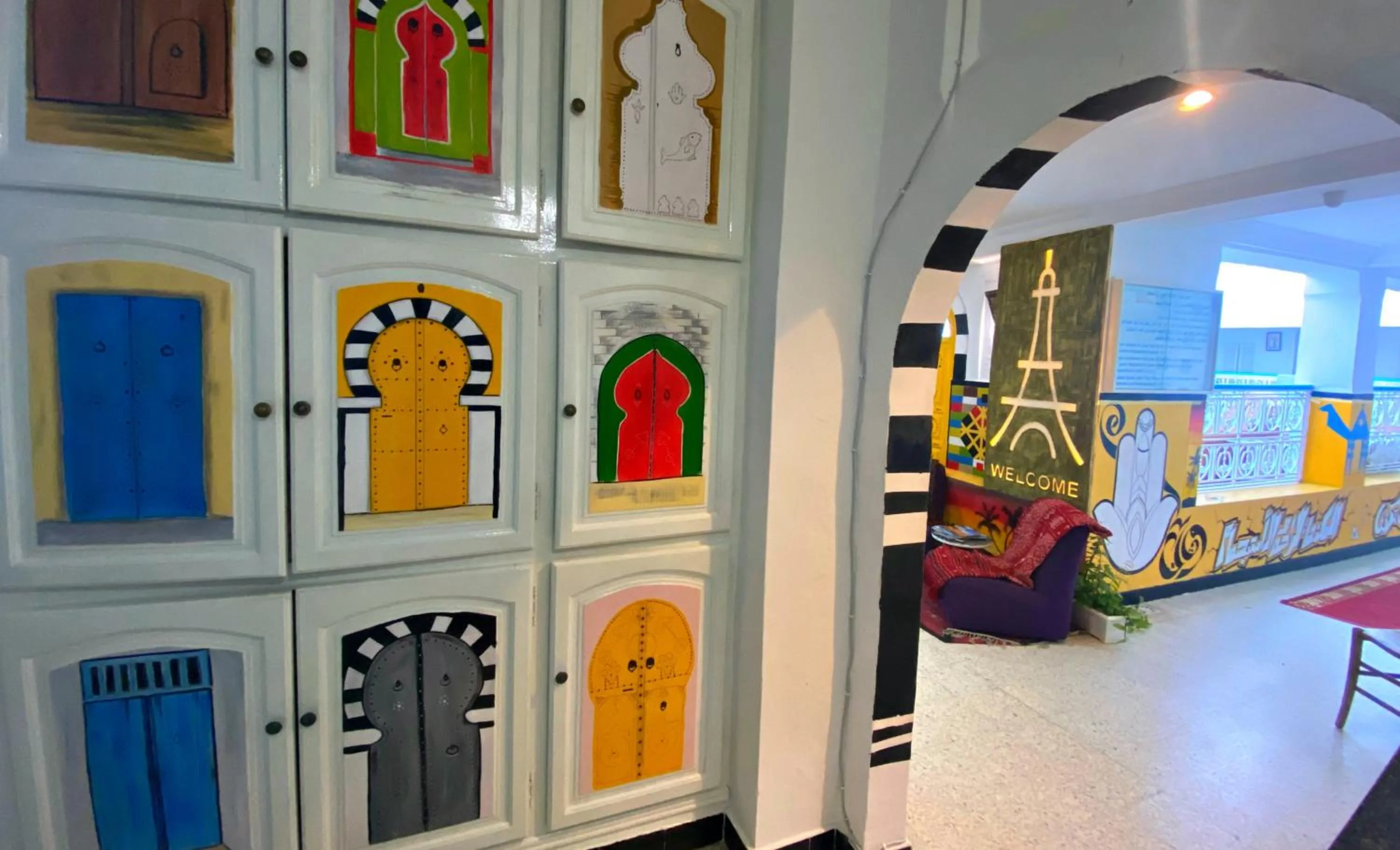 Lobby or reception in Hotel Paris