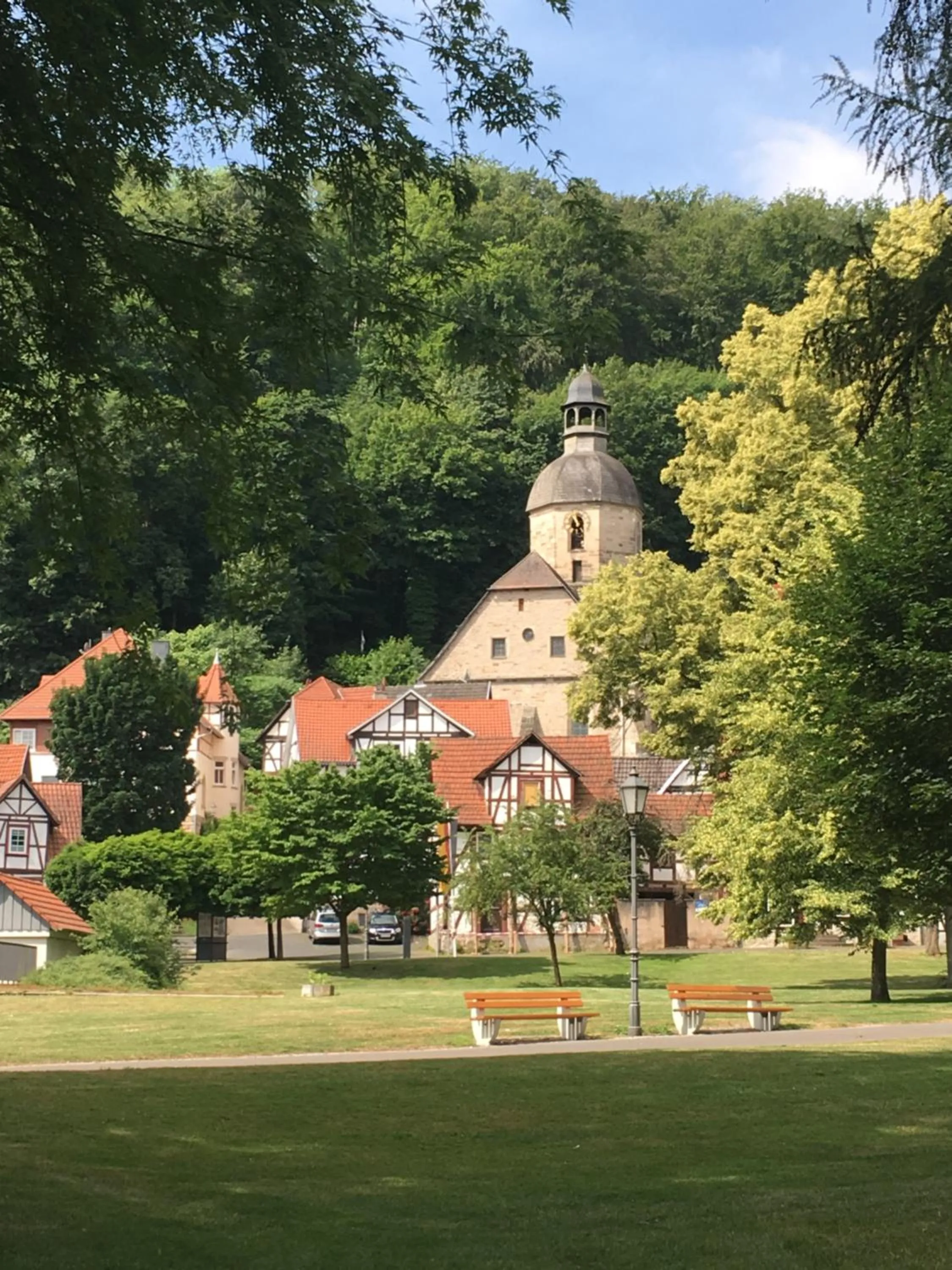 Property building in Gästehaus Dietrich