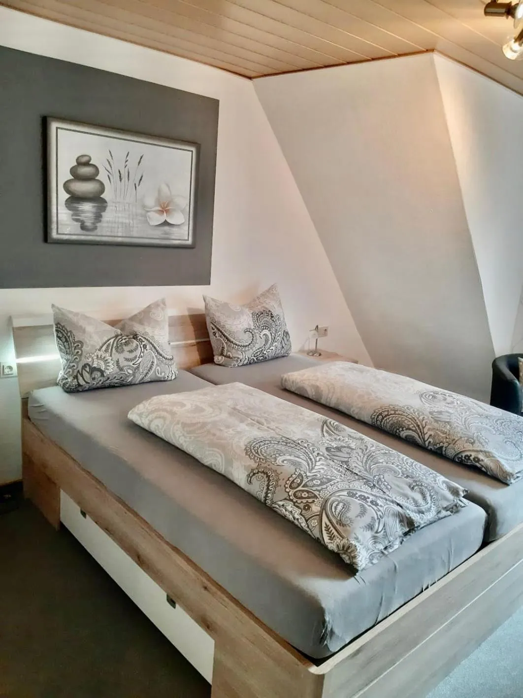 Bed in Gästehaus Dietrich