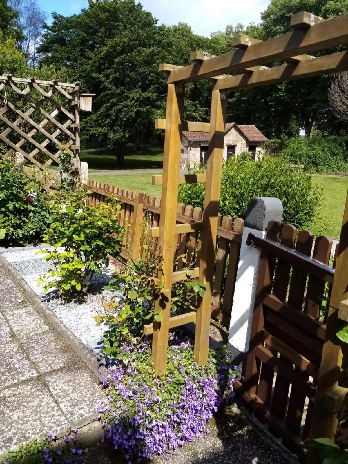 Garden in Gästehaus Dietrich