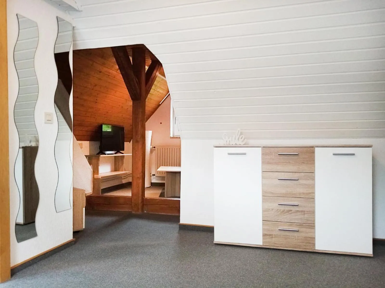 Bed in Gästehaus Dietrich