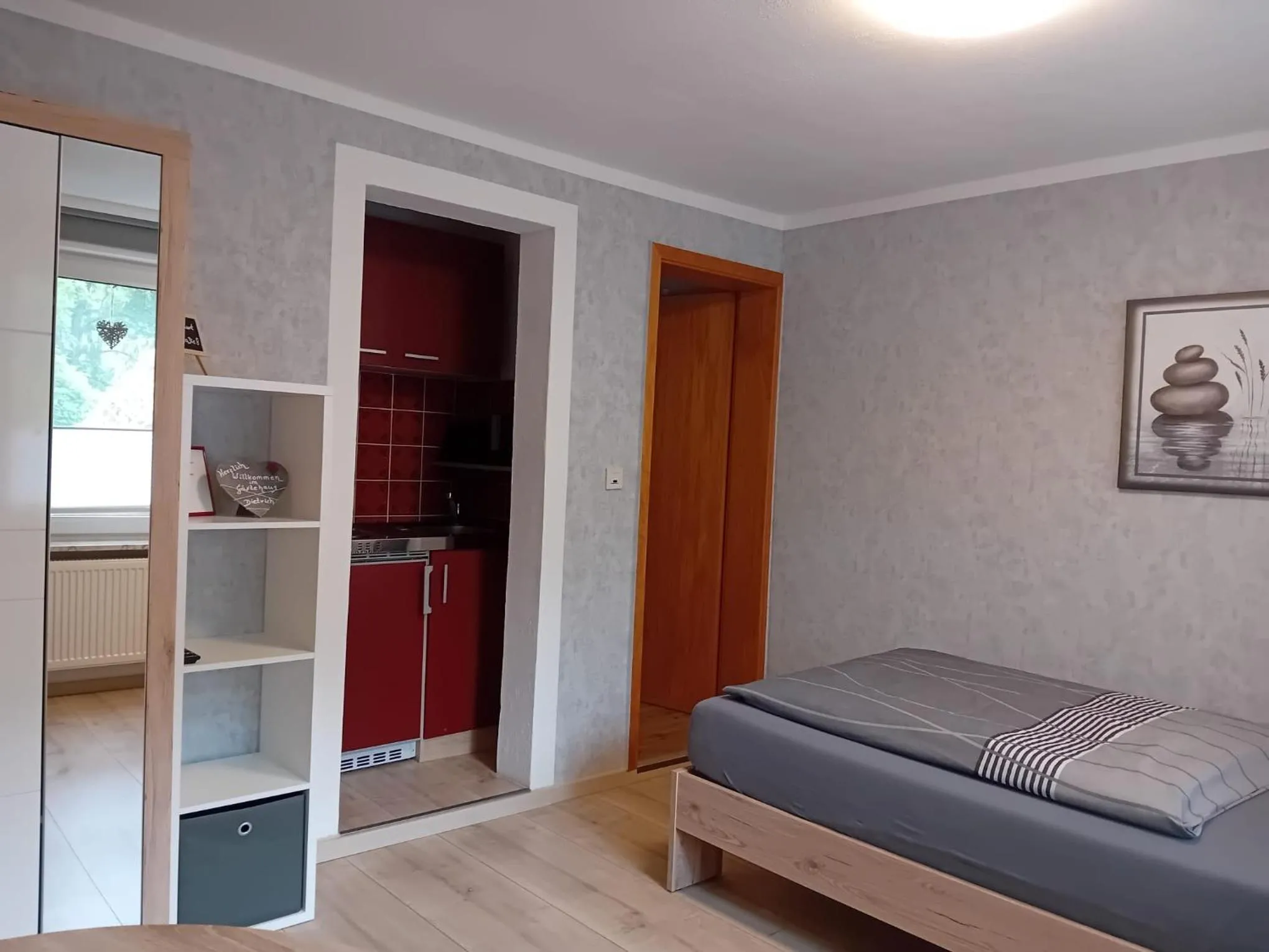 Bed in Gästehaus Dietrich