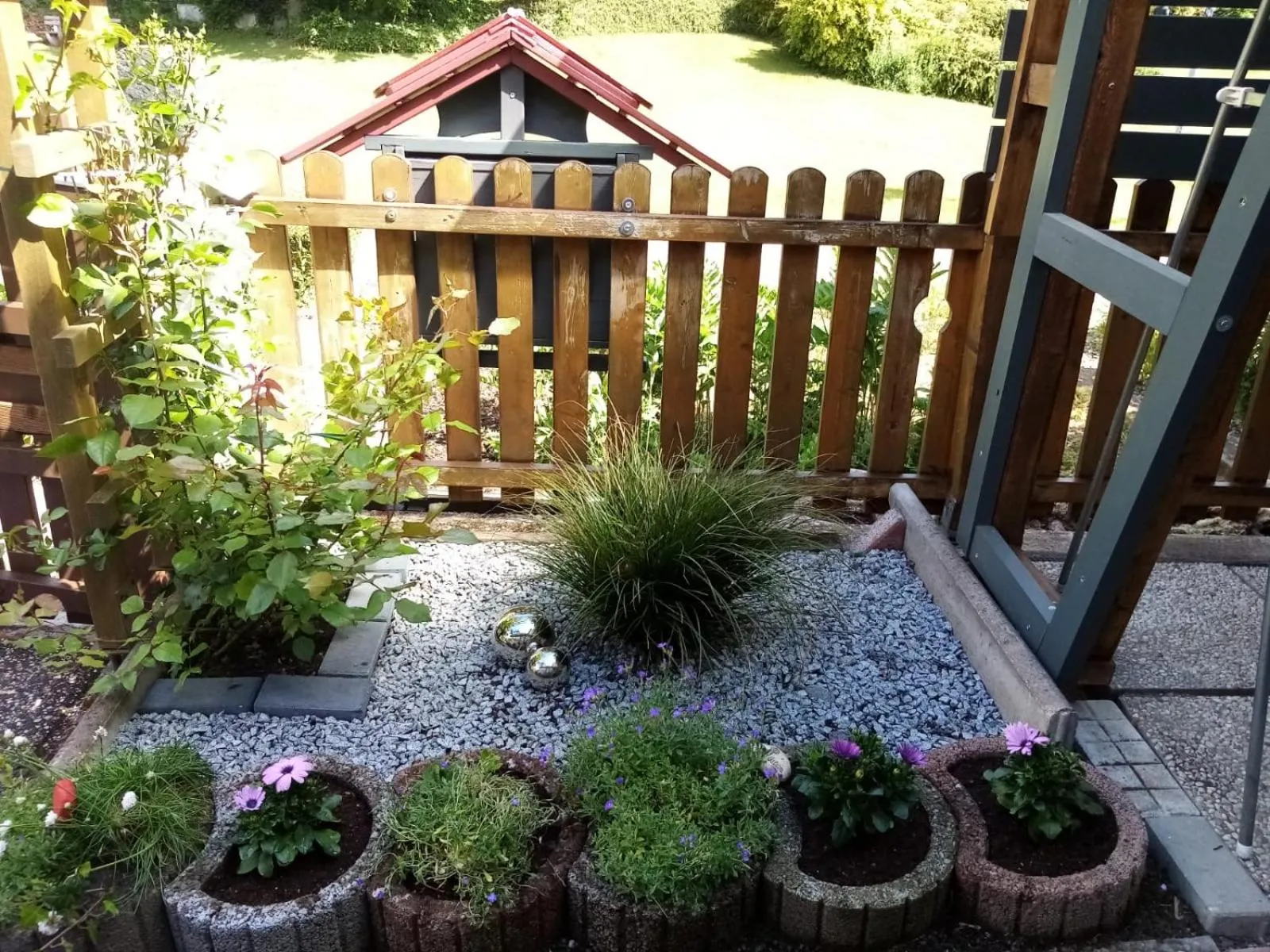 Garden in Gästehaus Dietrich