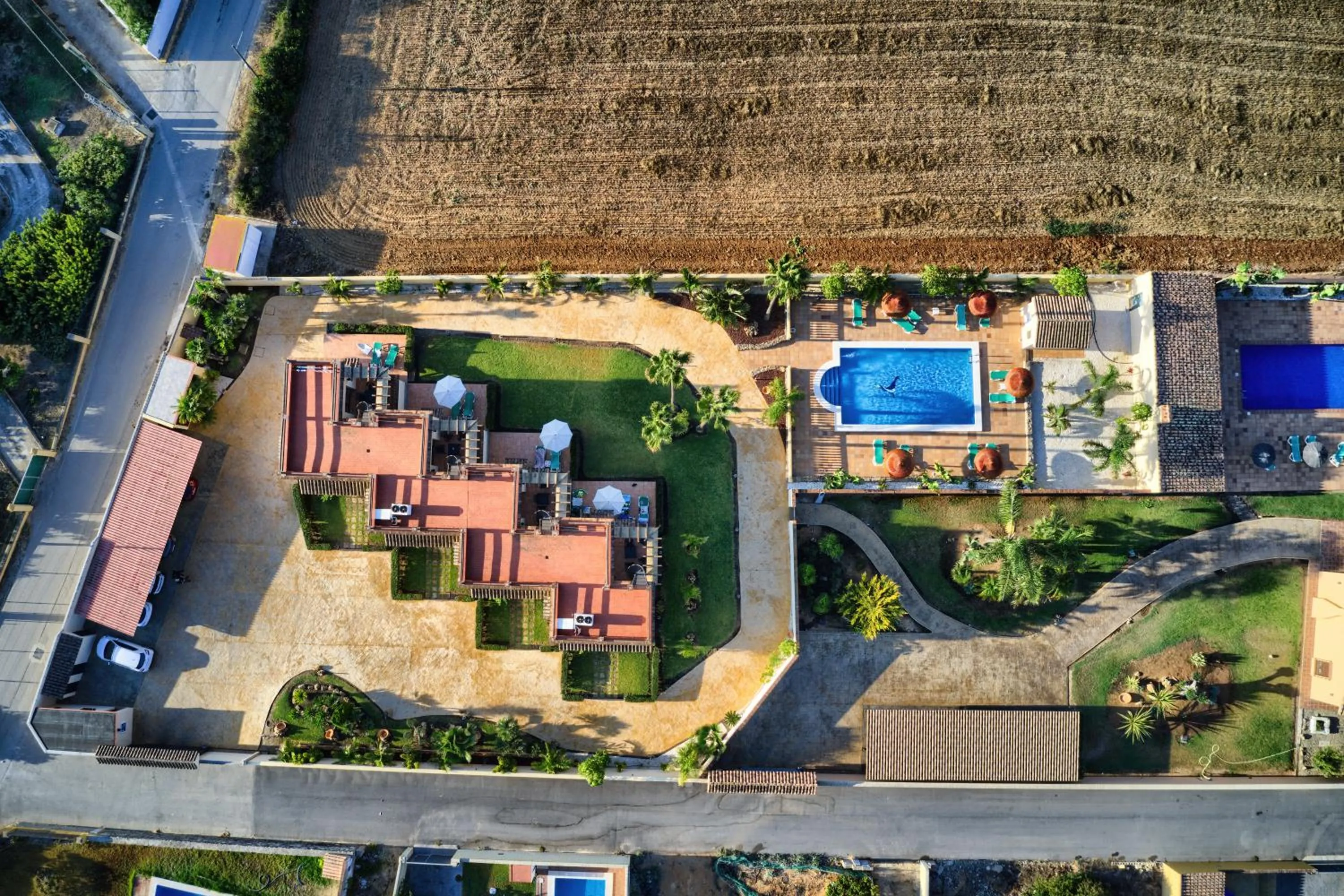 Bird's eye view in Apartamentos Villafaro Conil