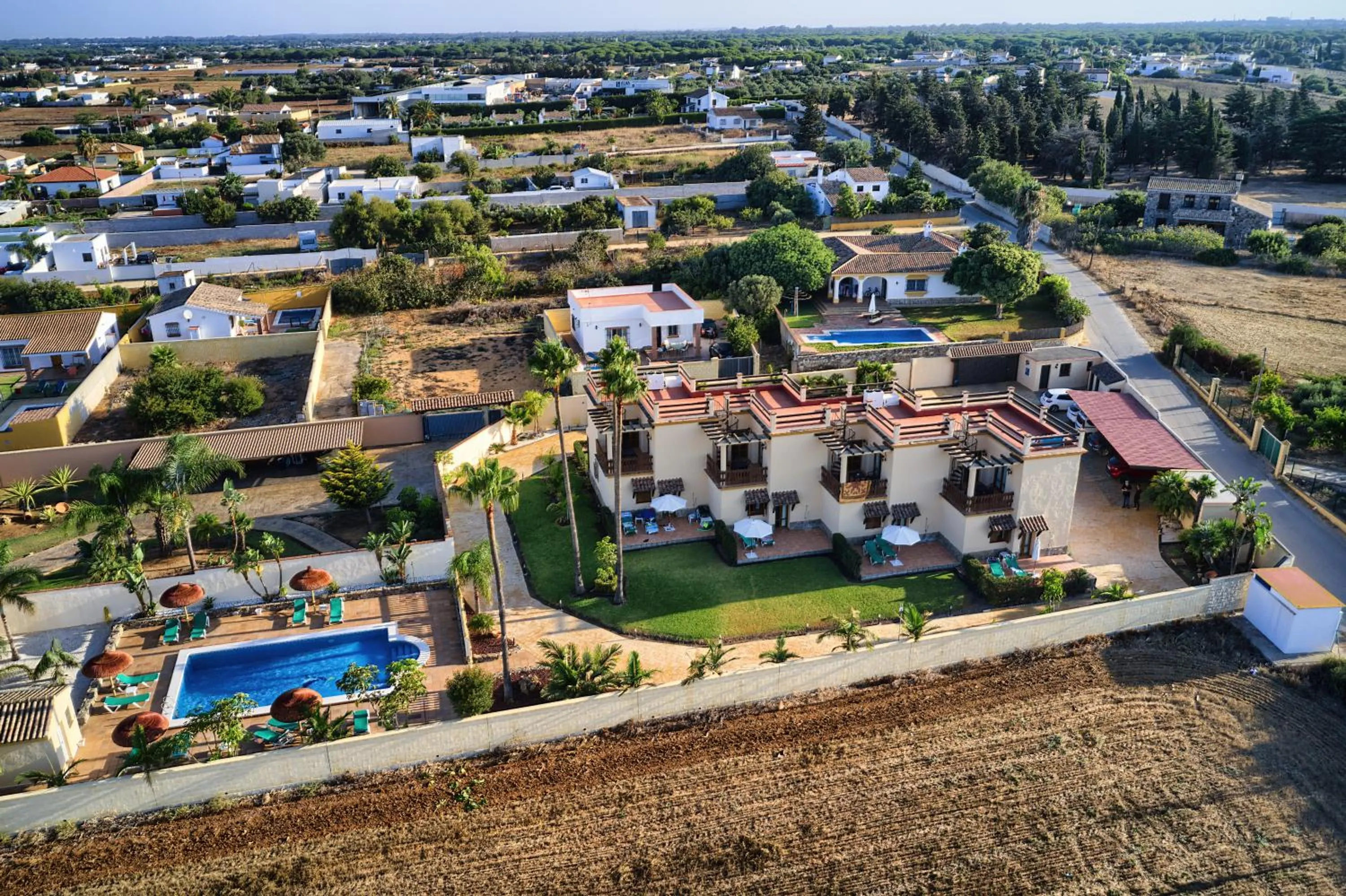 Bird's eye view in Apartamentos Villafaro Conil