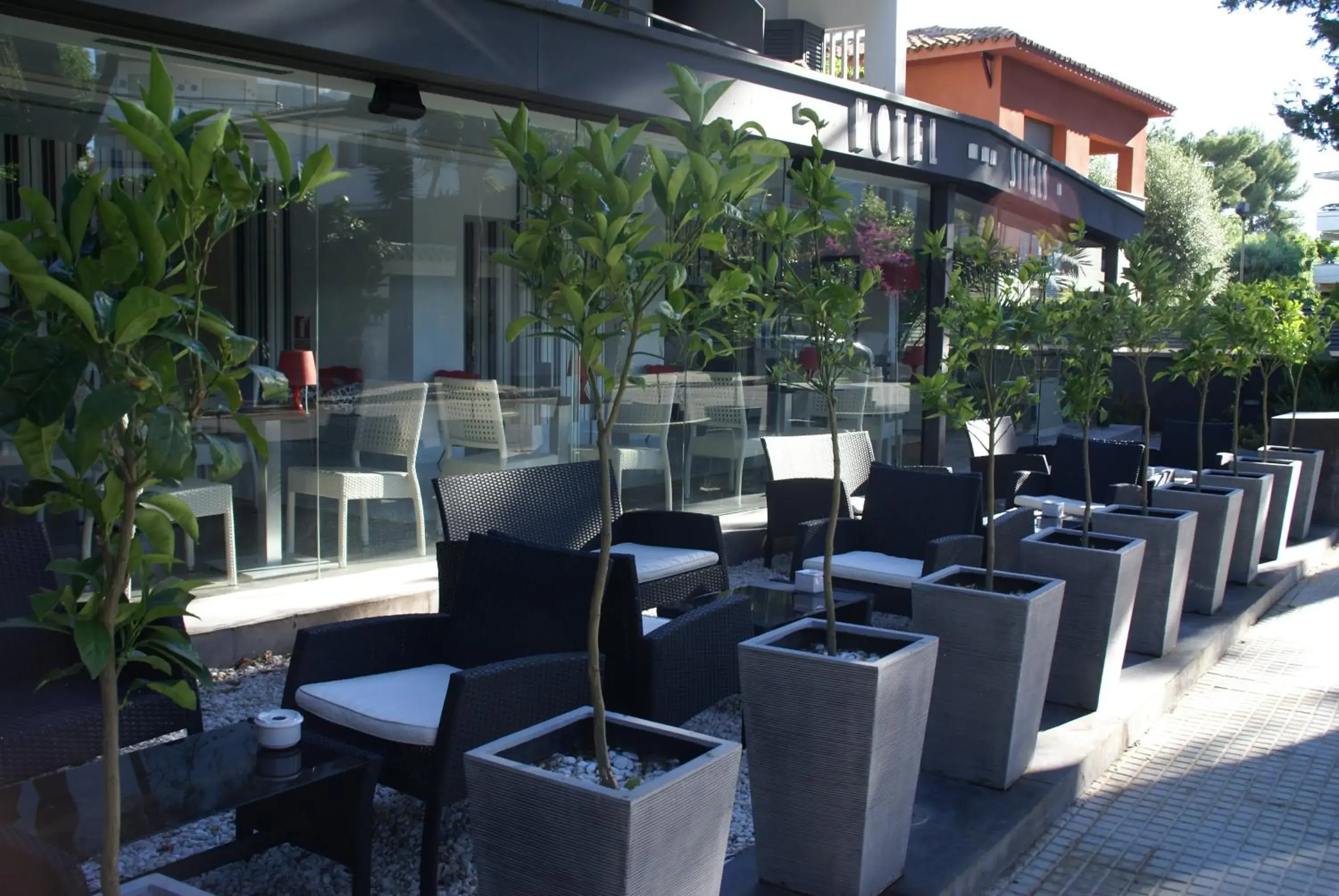 Facade/entrance in Hotel Sitges Facade/entrance in Hotel Sitges