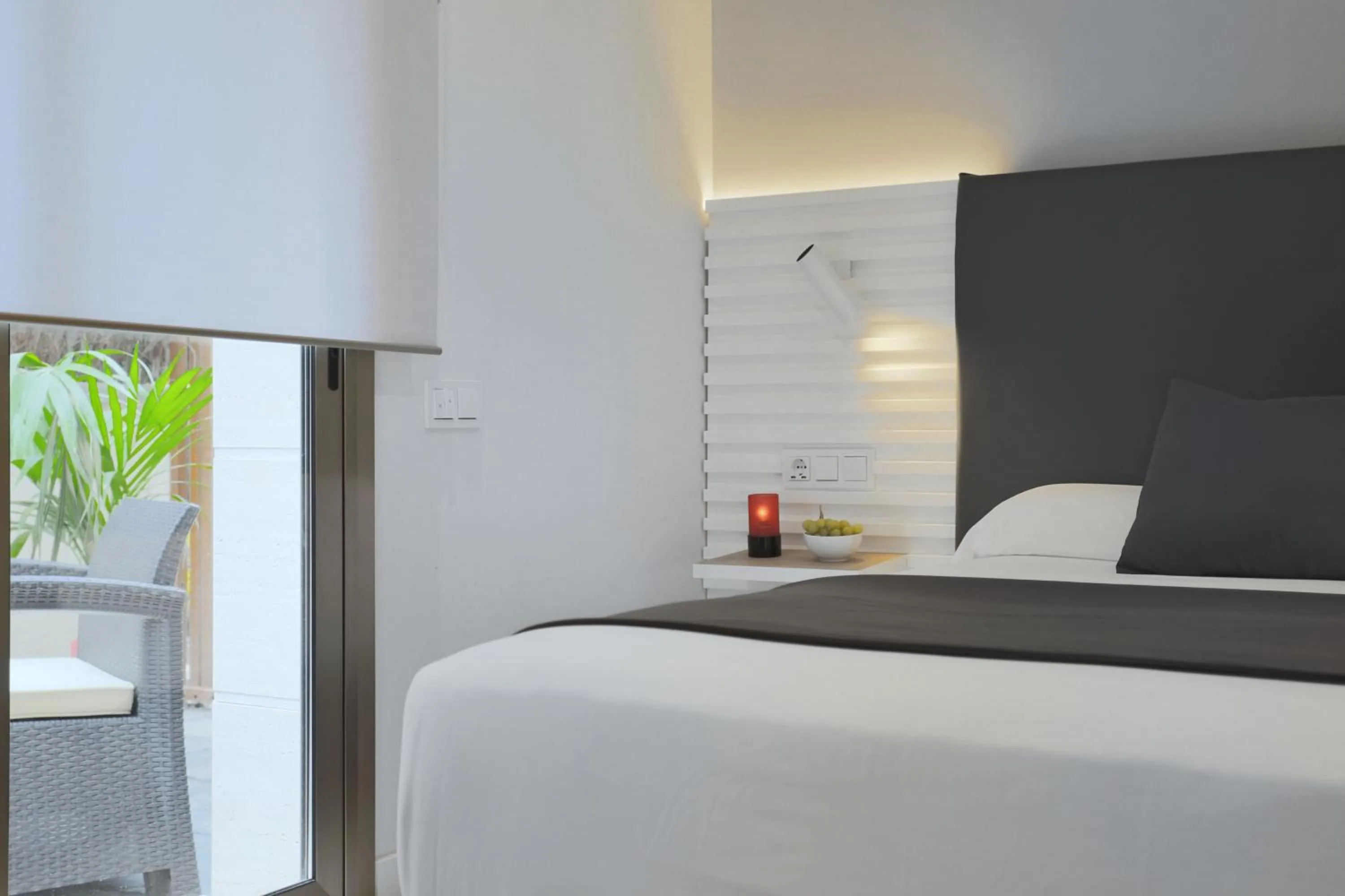 Bed in Hotel Sitges