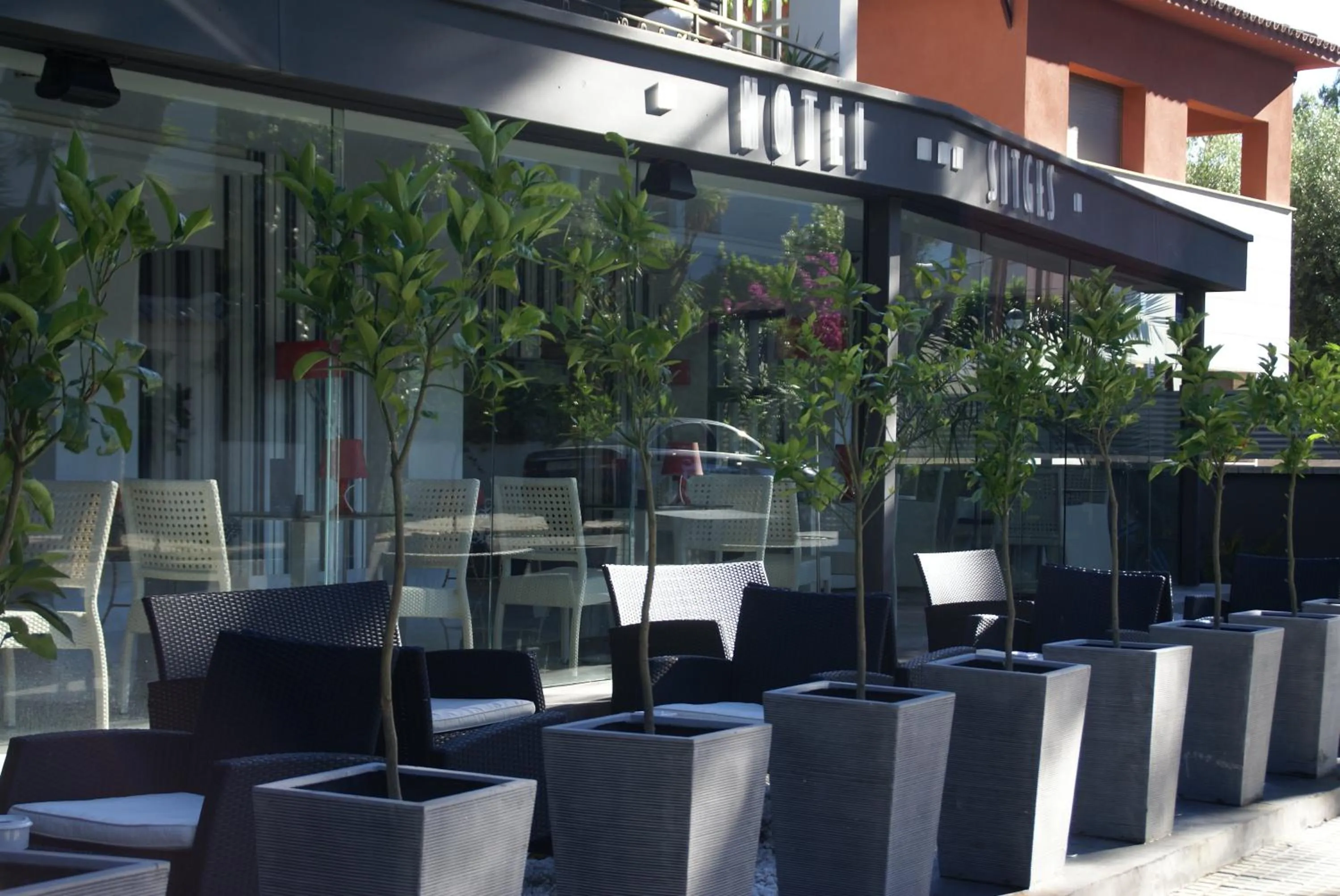 Facade/entrance in Hotel Sitges