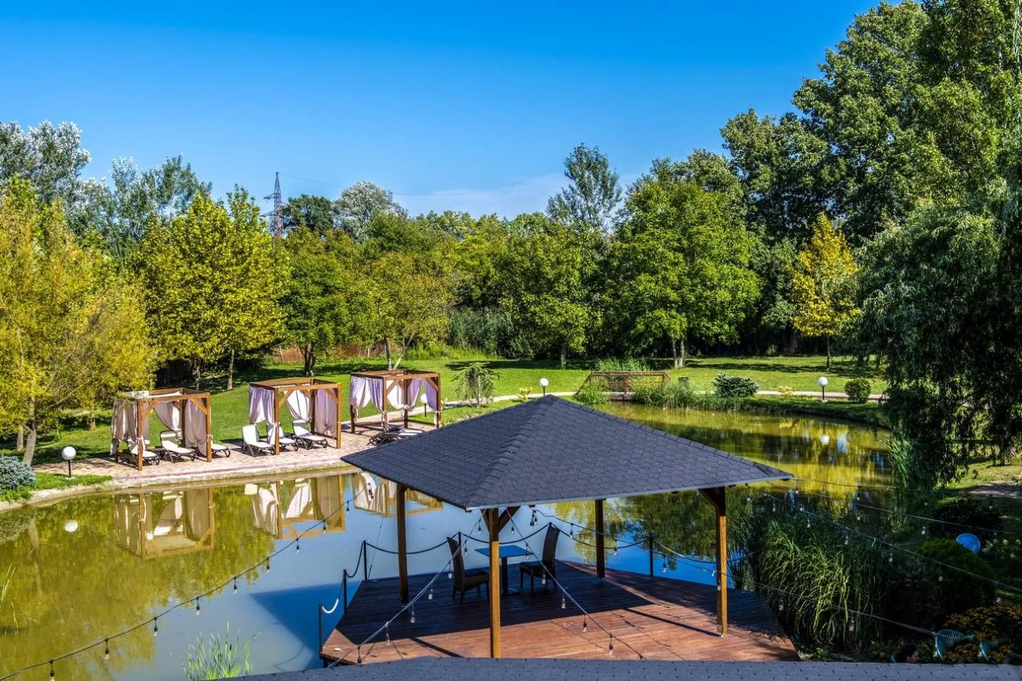 Garden in Session Hotel Ráckeve