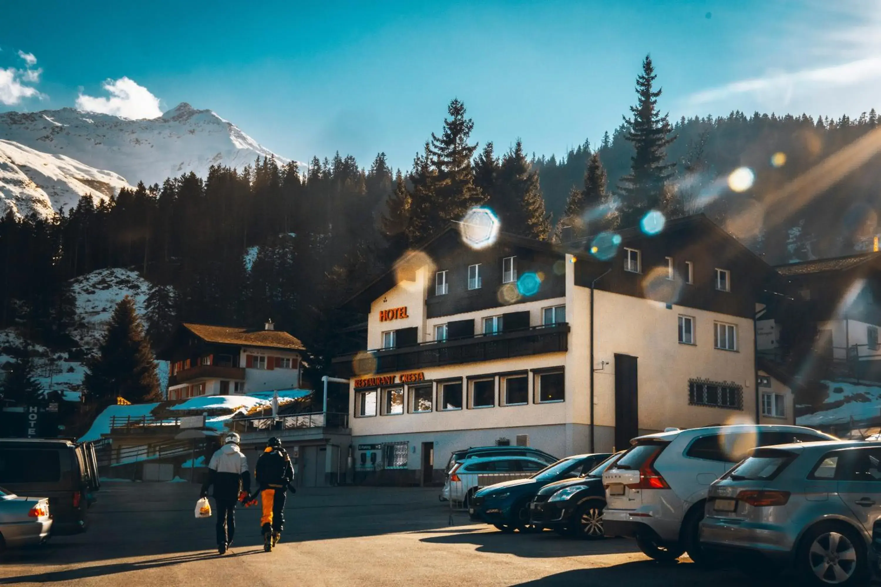 Double Room in Cresta Sedrun Double Room in Cresta Sedrun