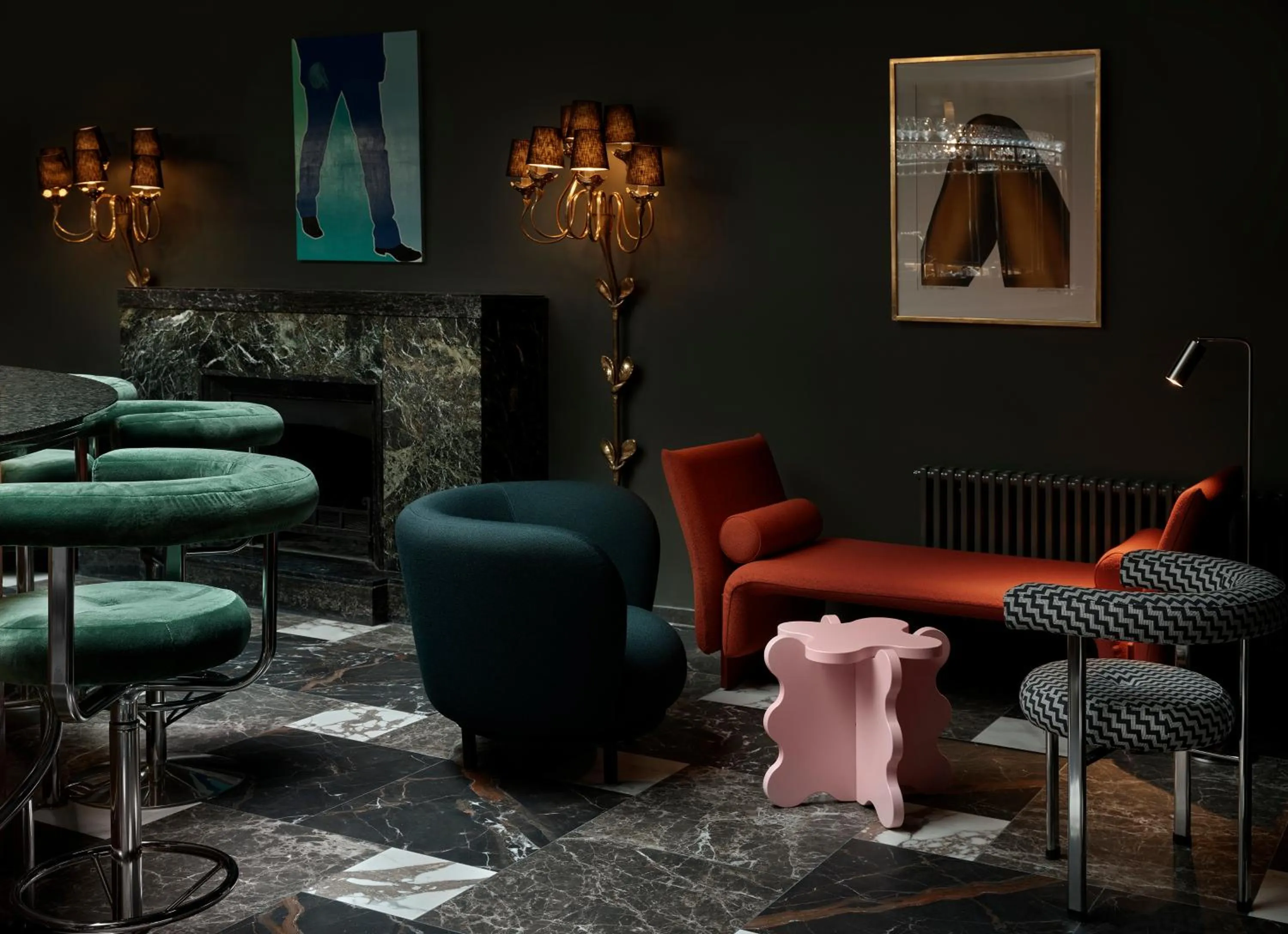 Lounge or bar in Solo Sokos Hotel Torni Helsinki