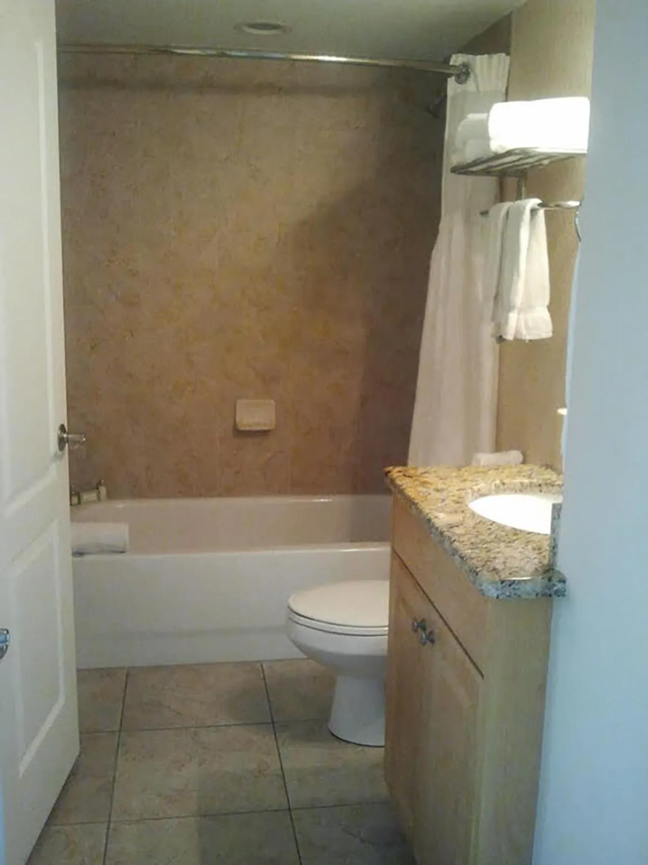 Bathroom in Crystal Palms Beach Resort
