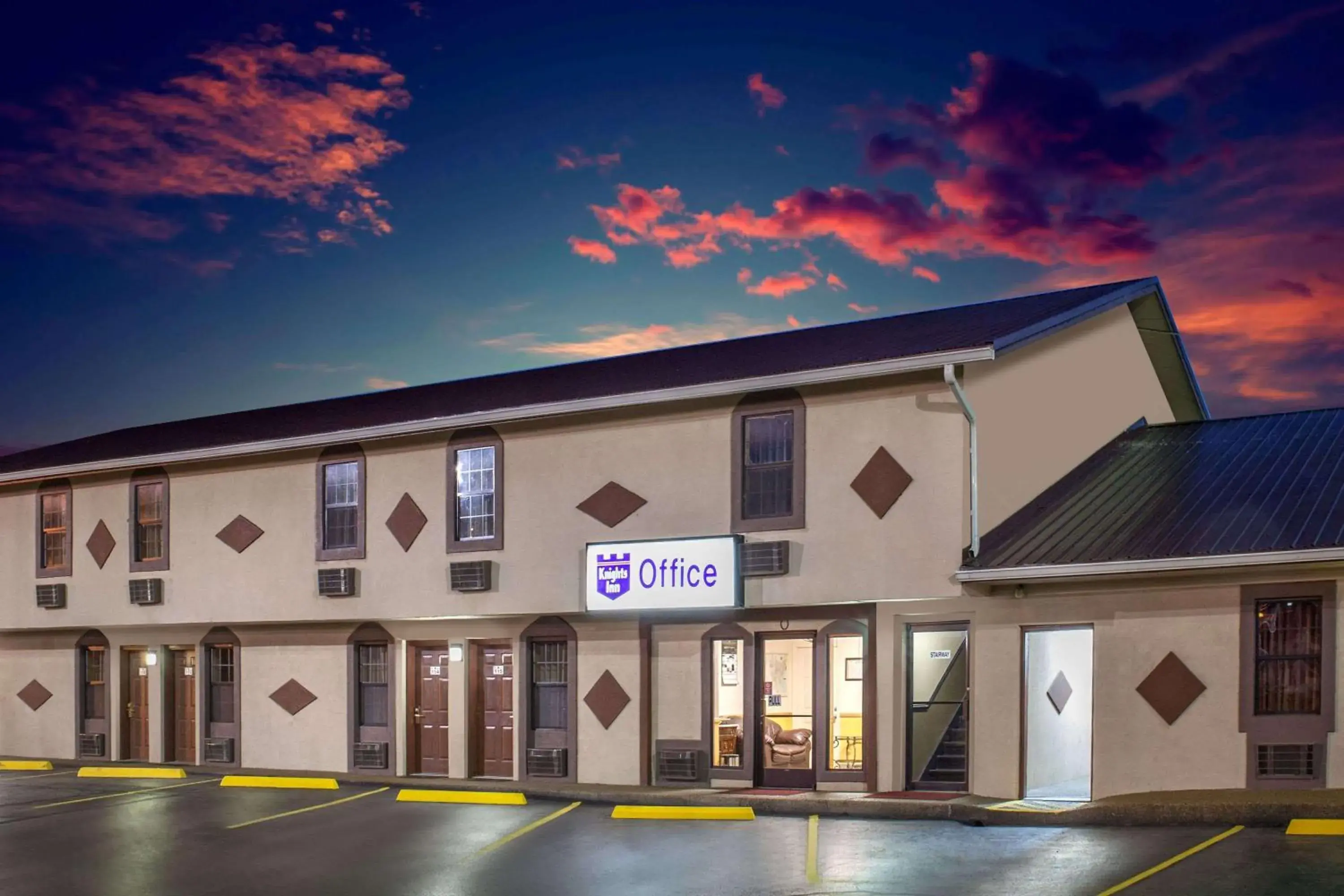 Property building in Knights Inn Wildersville Property building in Knights Inn Wildersville